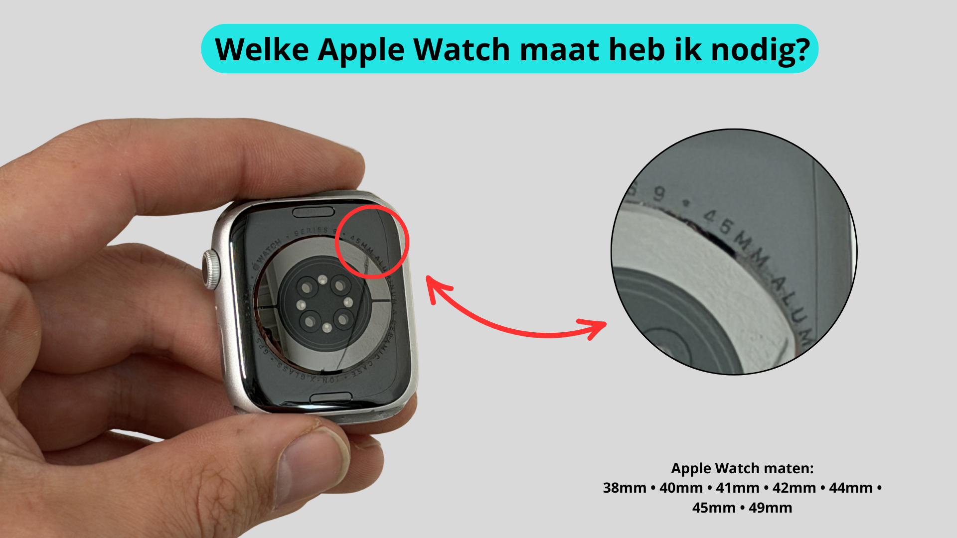 Welke Apple Watch band maat heb ik nodig? (Complete gids)
