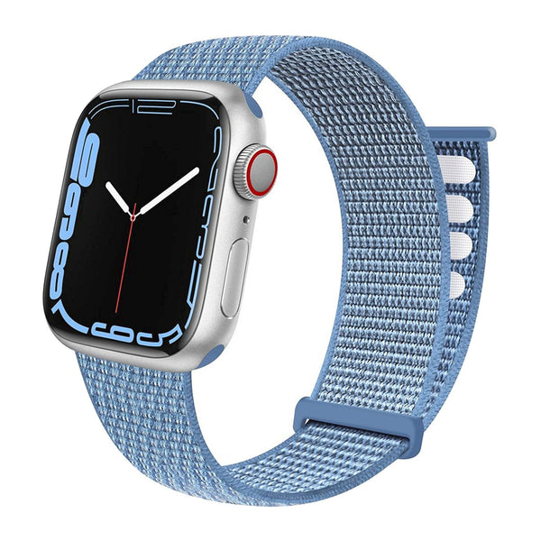 Apple Watch nylon band - blauw