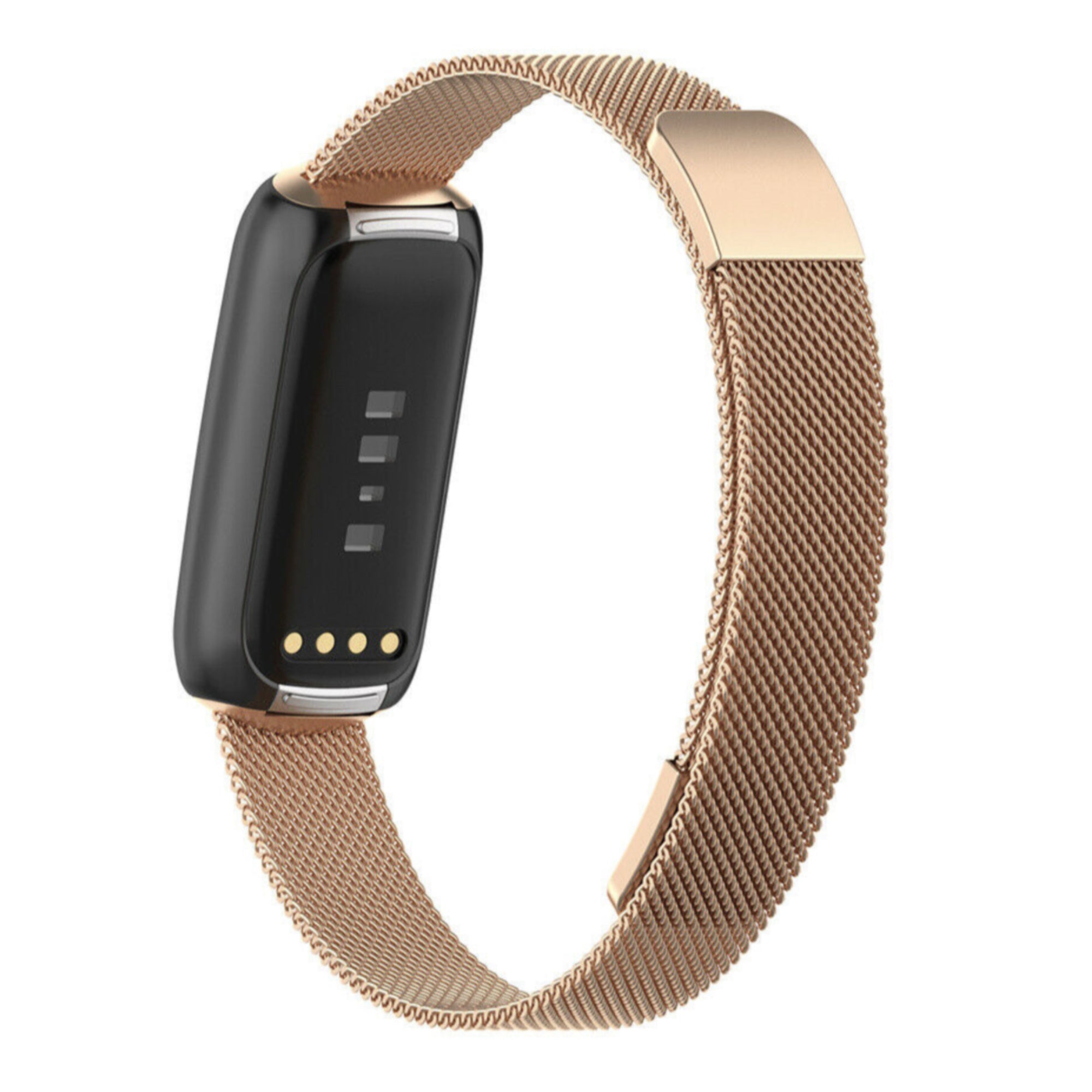 Fitbit Luxe milanese band - rosé goud