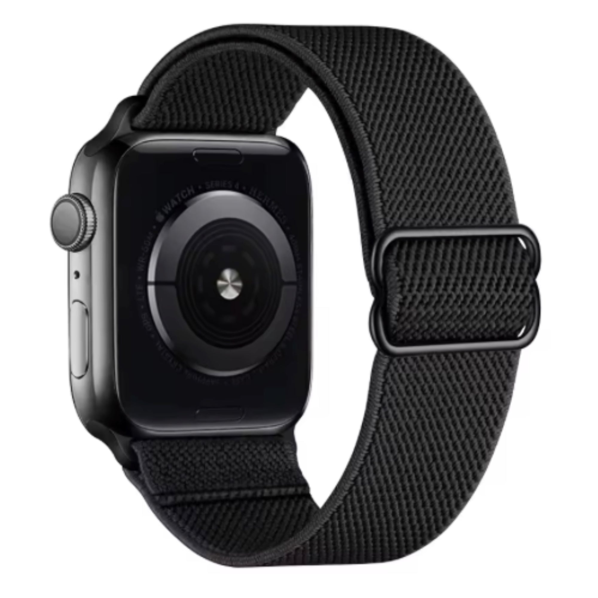 Apple Watch nylon band verstelbaar - zwart