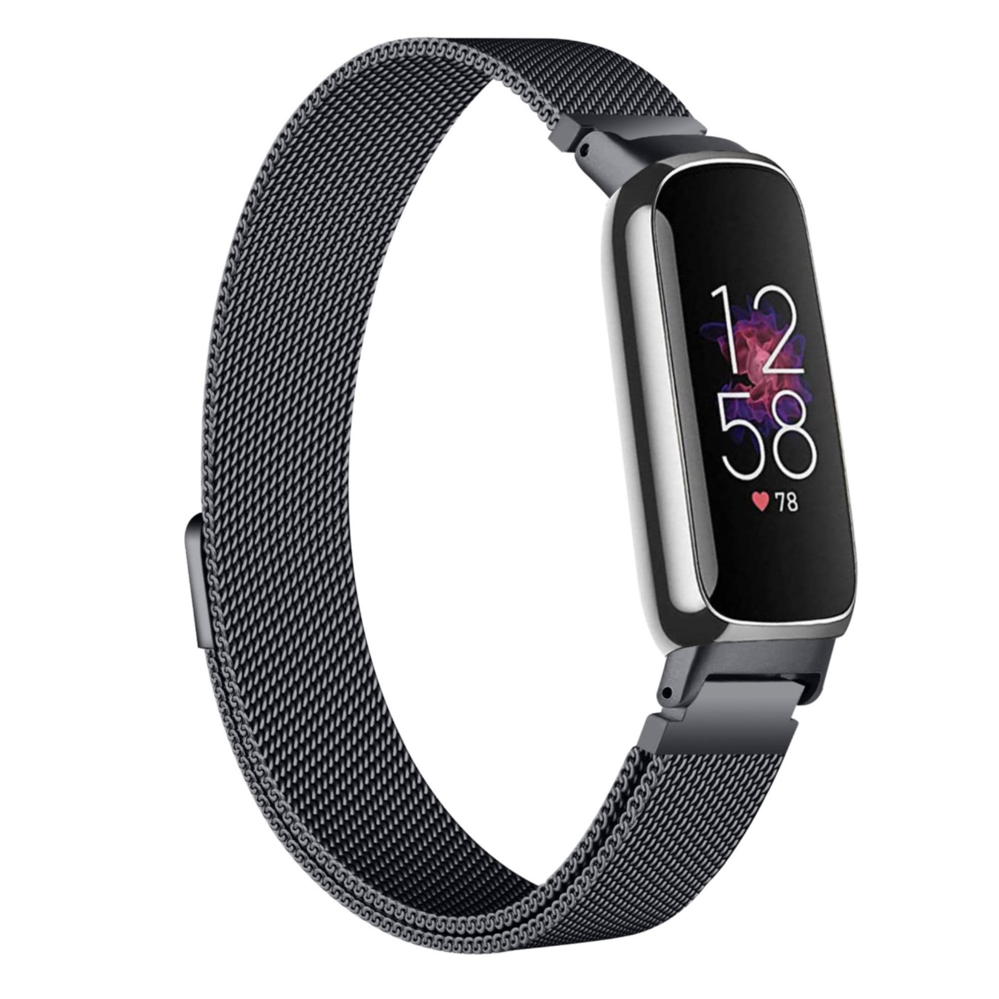 Fitbit inspire 3 milanese band - zwart