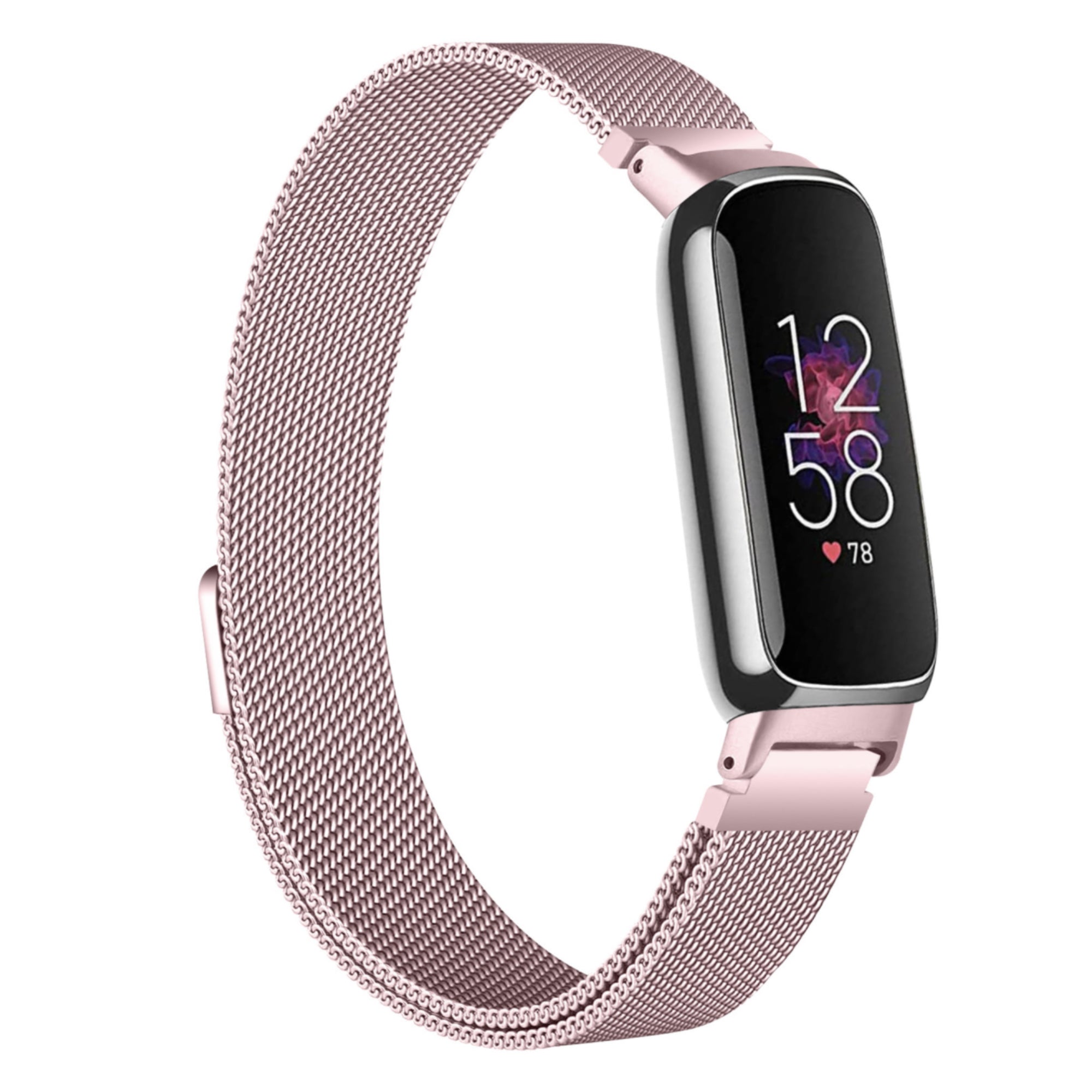 Fitbit Inspire 3 Milanese-Band – Rosa