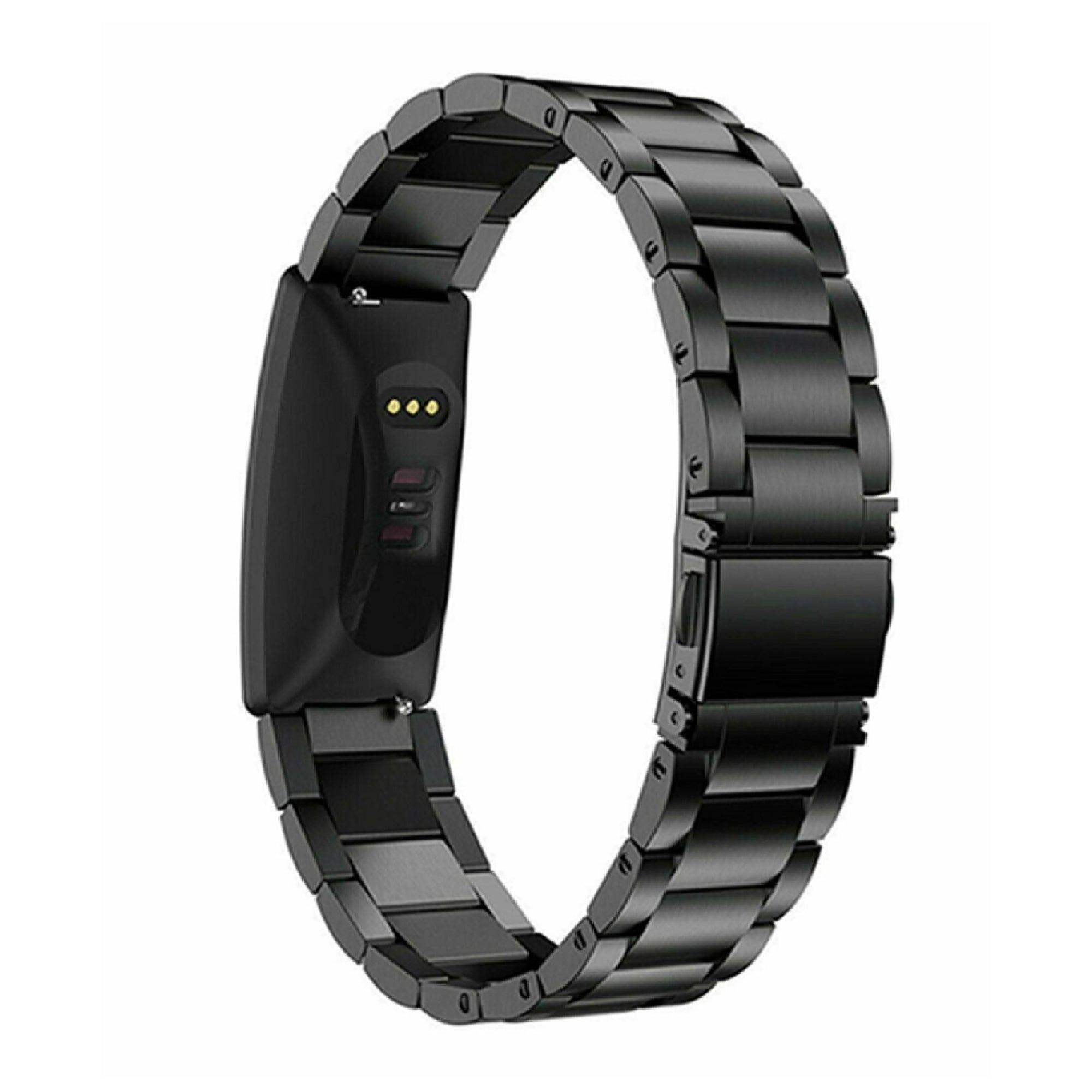 Fitbit inspire stalen band - zwart