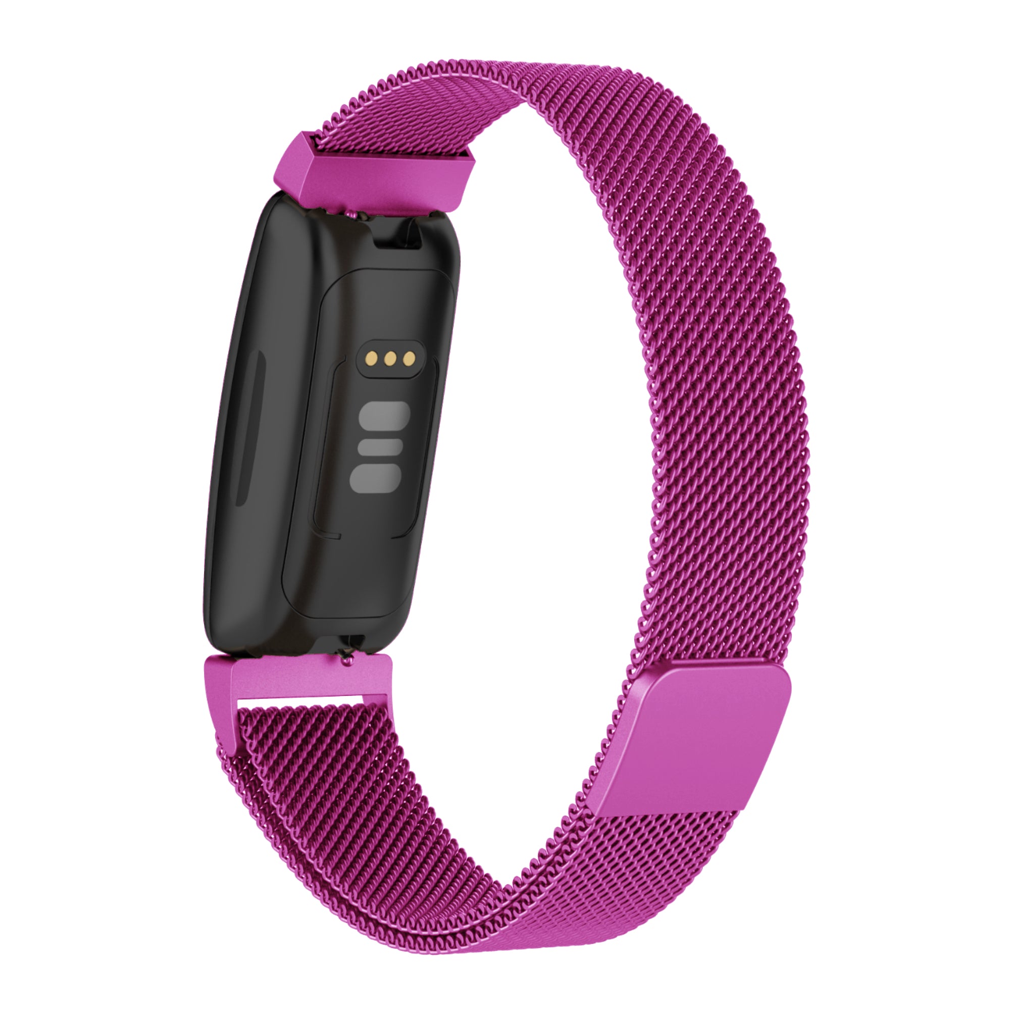 Fitbit inspire milanese band - paars