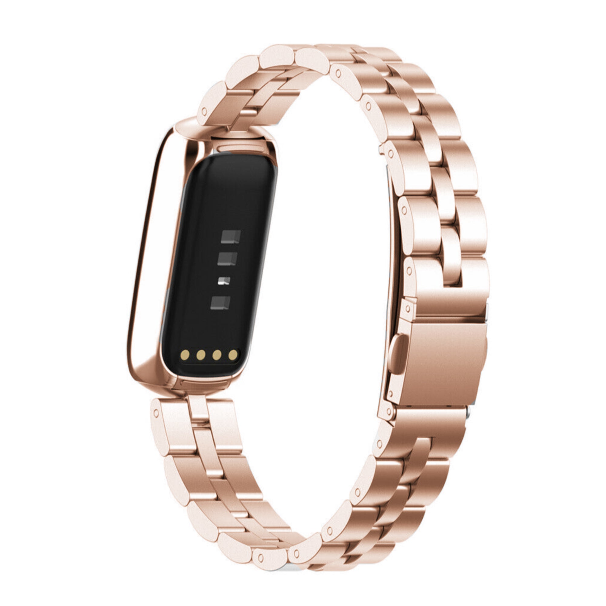 Fitbit Luxus-Stahlarmband – Roségold