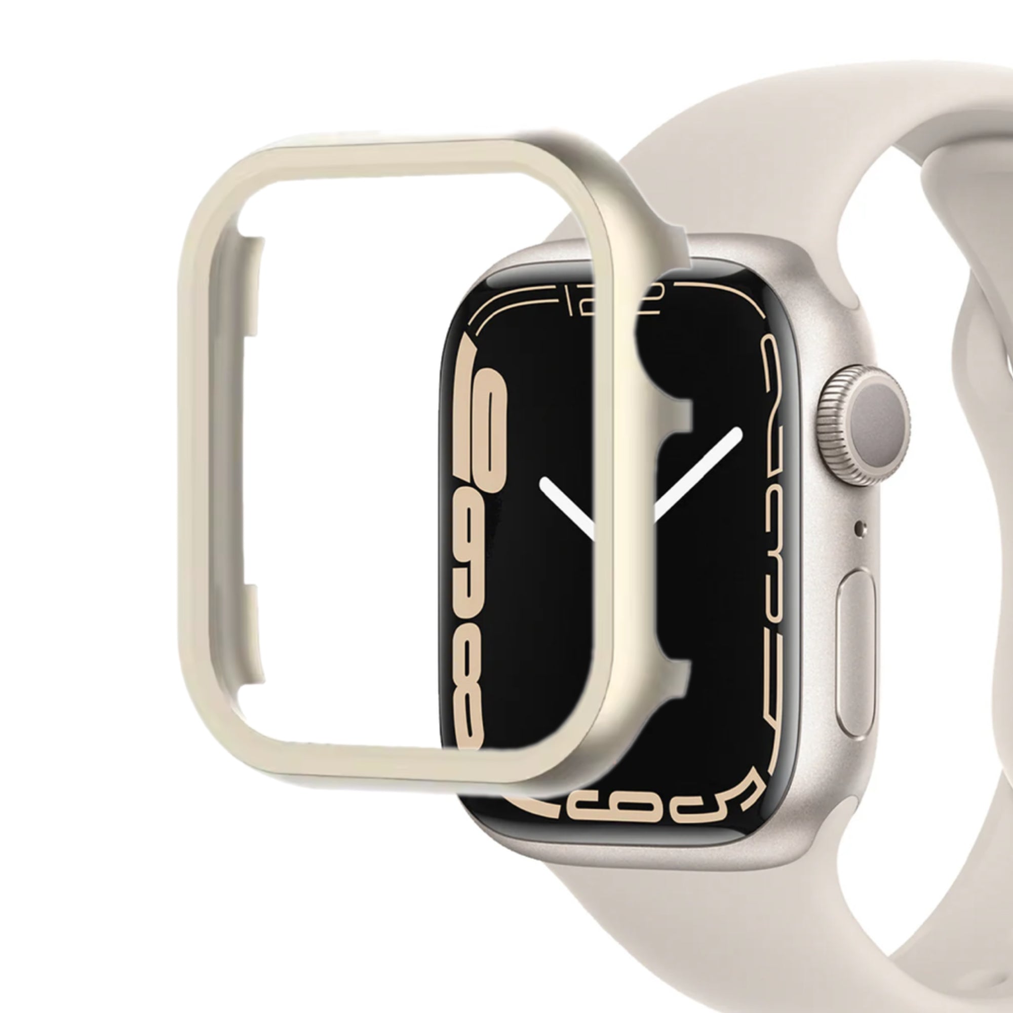 Apple Watch frame - starlight