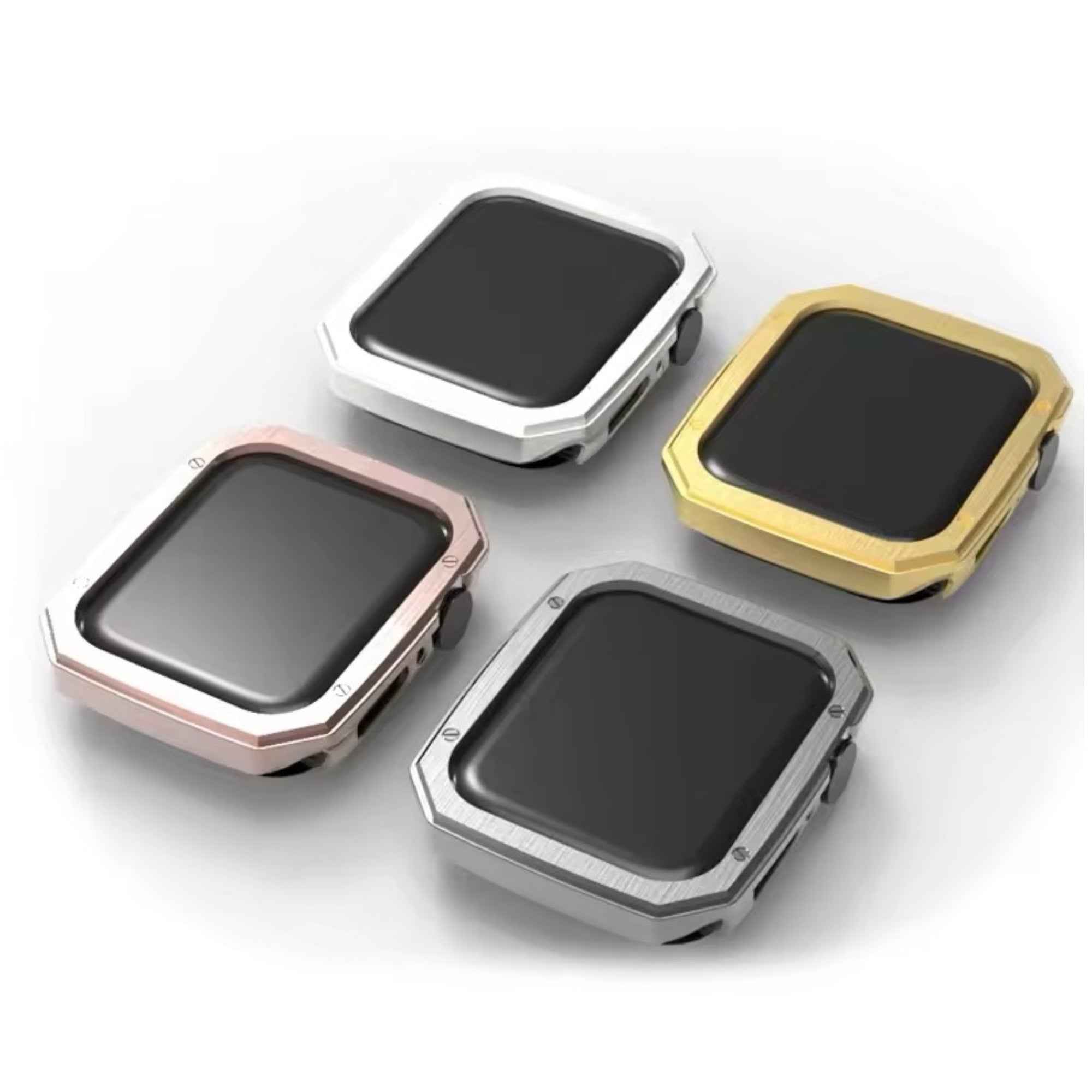 Luxus-AP-Rahmen der Apple Watch – Silber
