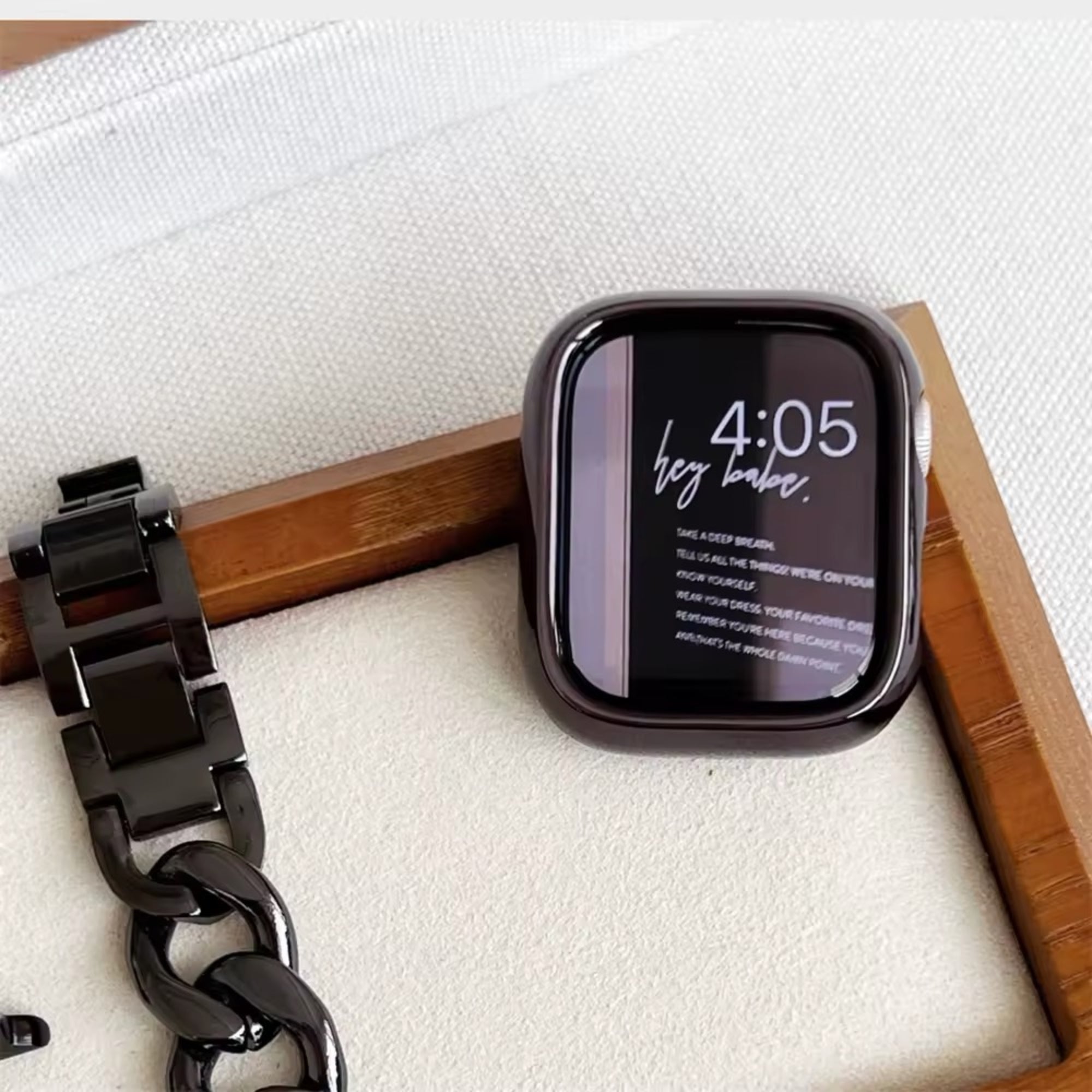 Apple Watch Bumper – Schwarz