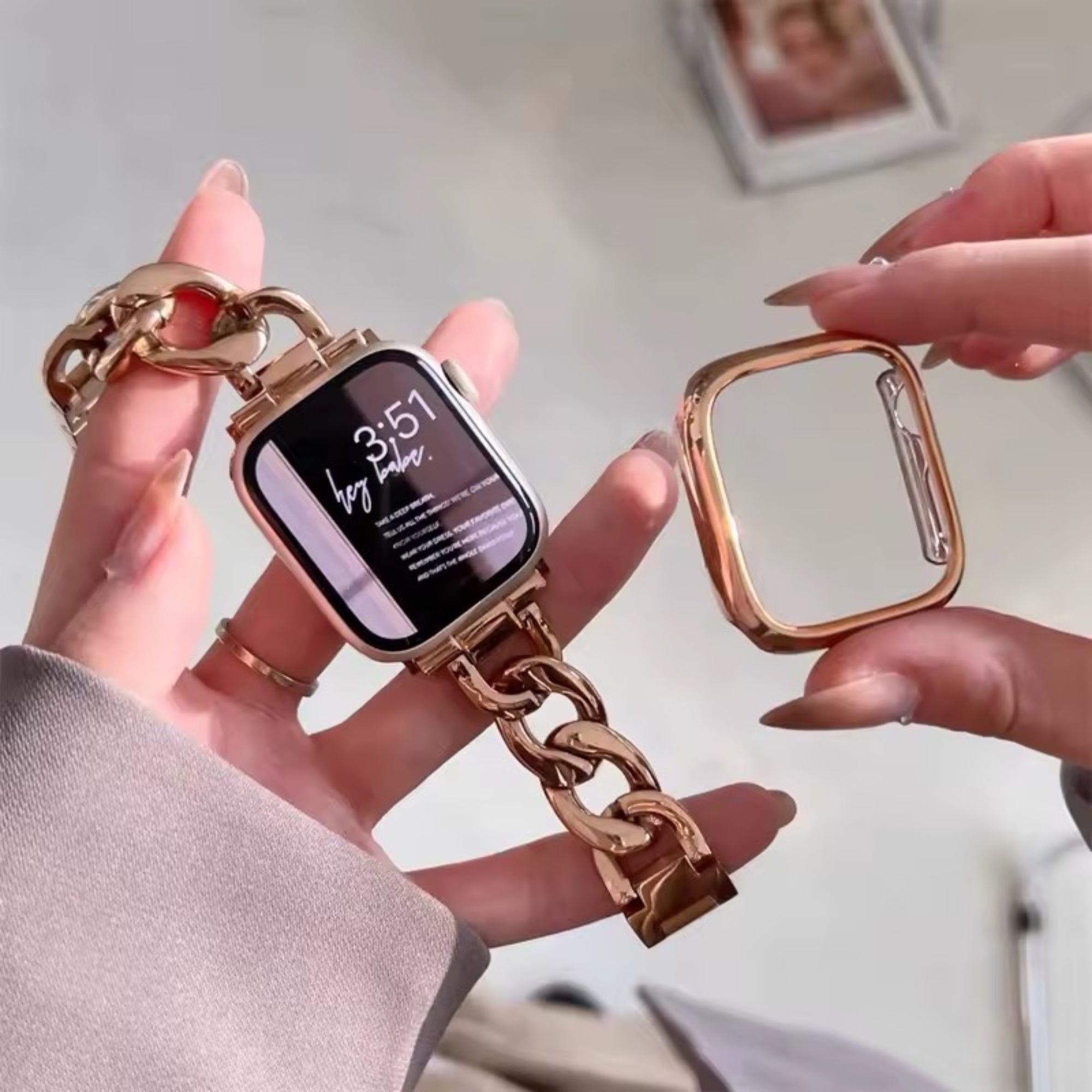 Apple Watch bumper - rosé