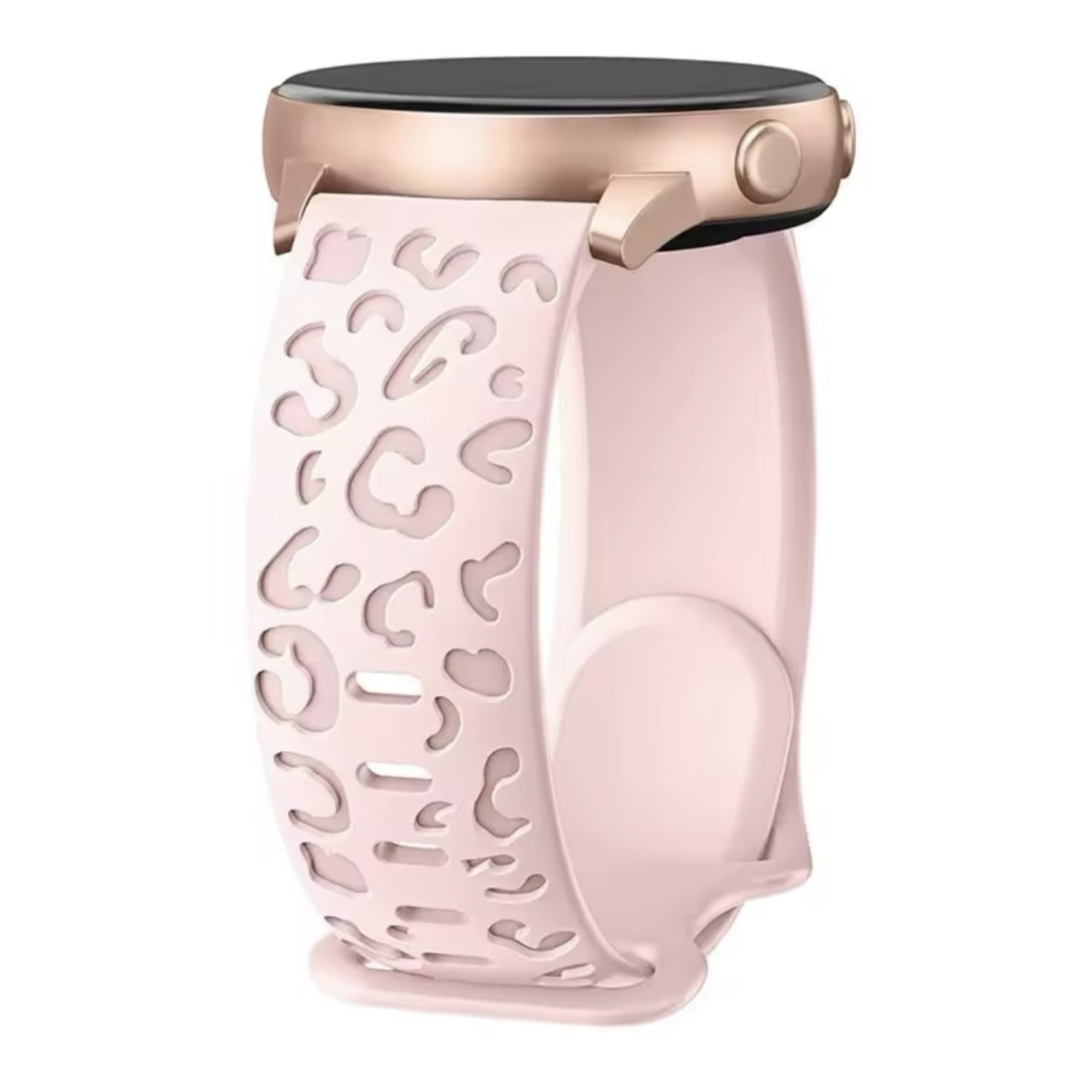 Samsung Galaxy Watch Silikon Panther Armband - Pink Sand