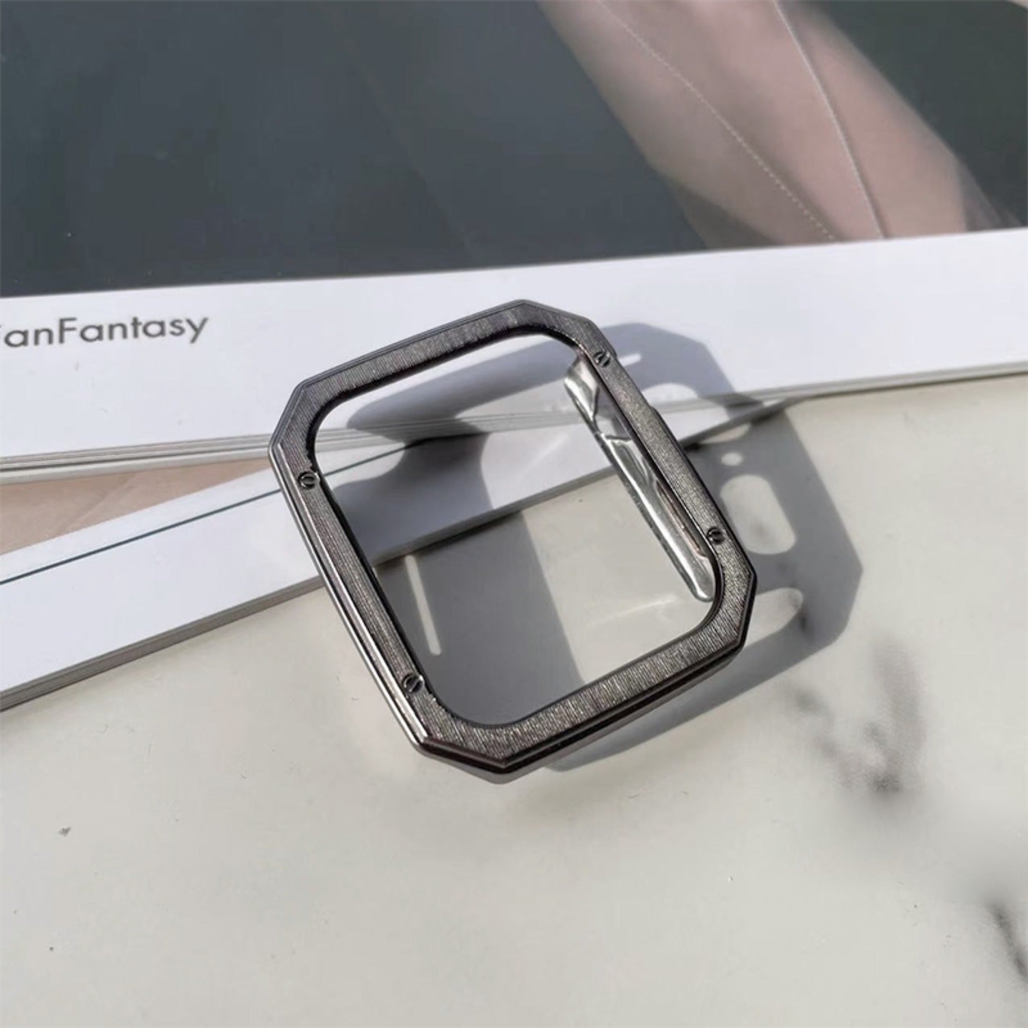 Luxus-AP-Rahmen der Apple Watch – dunkelgrau