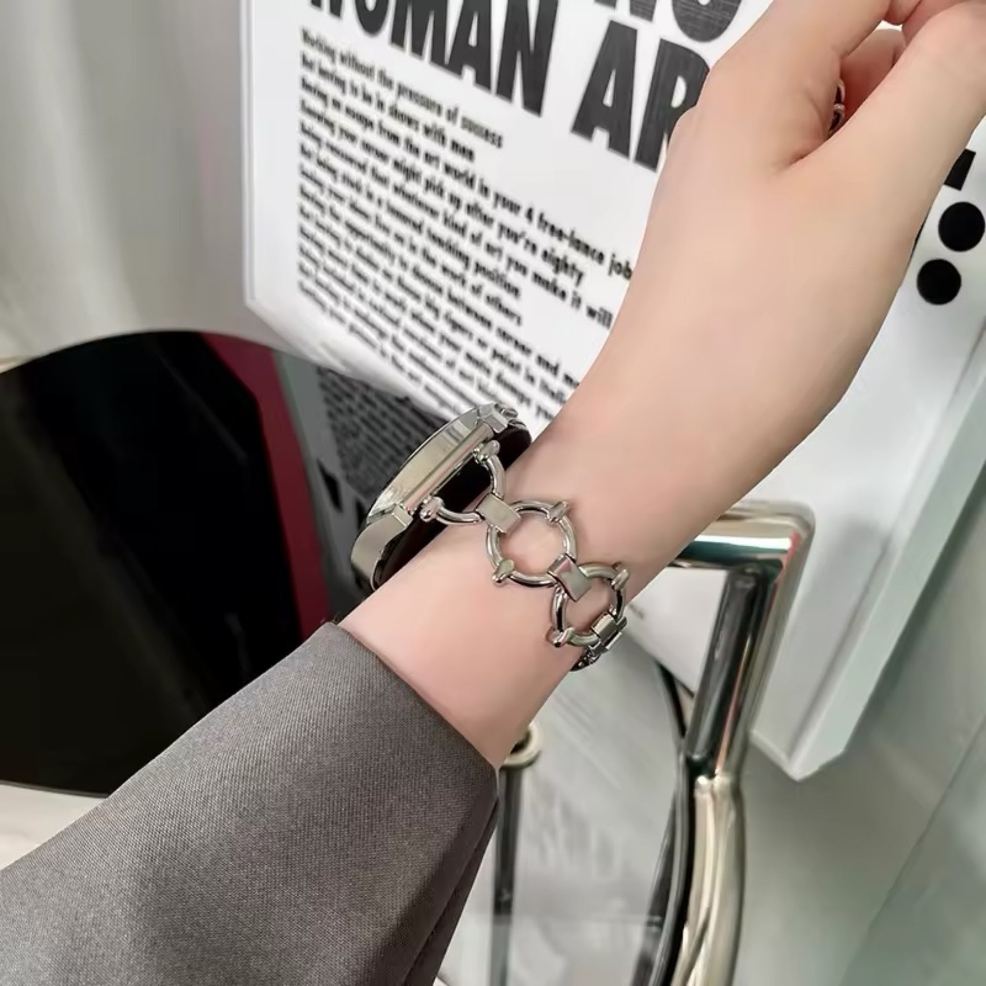 Samsung Galaxy Watch O Armband - silber