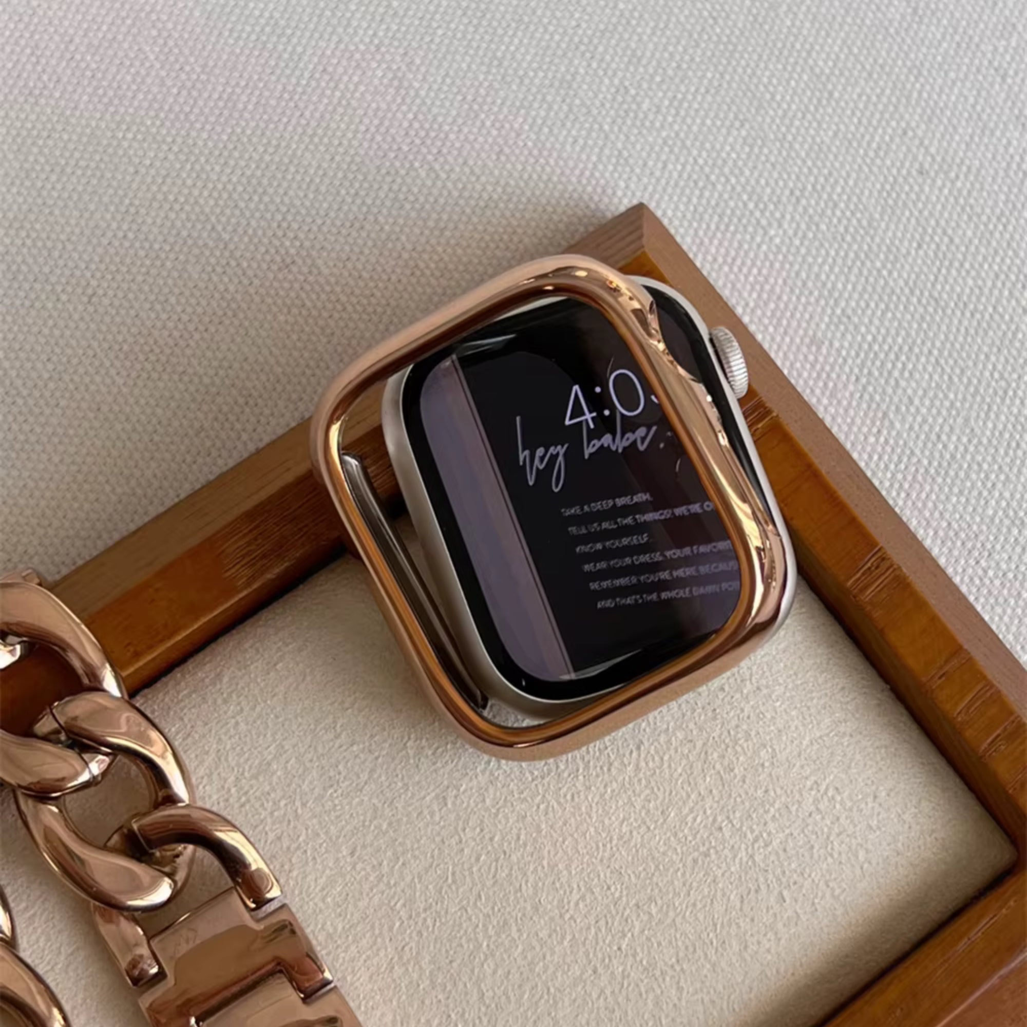 Apple Watch bumper - rosé