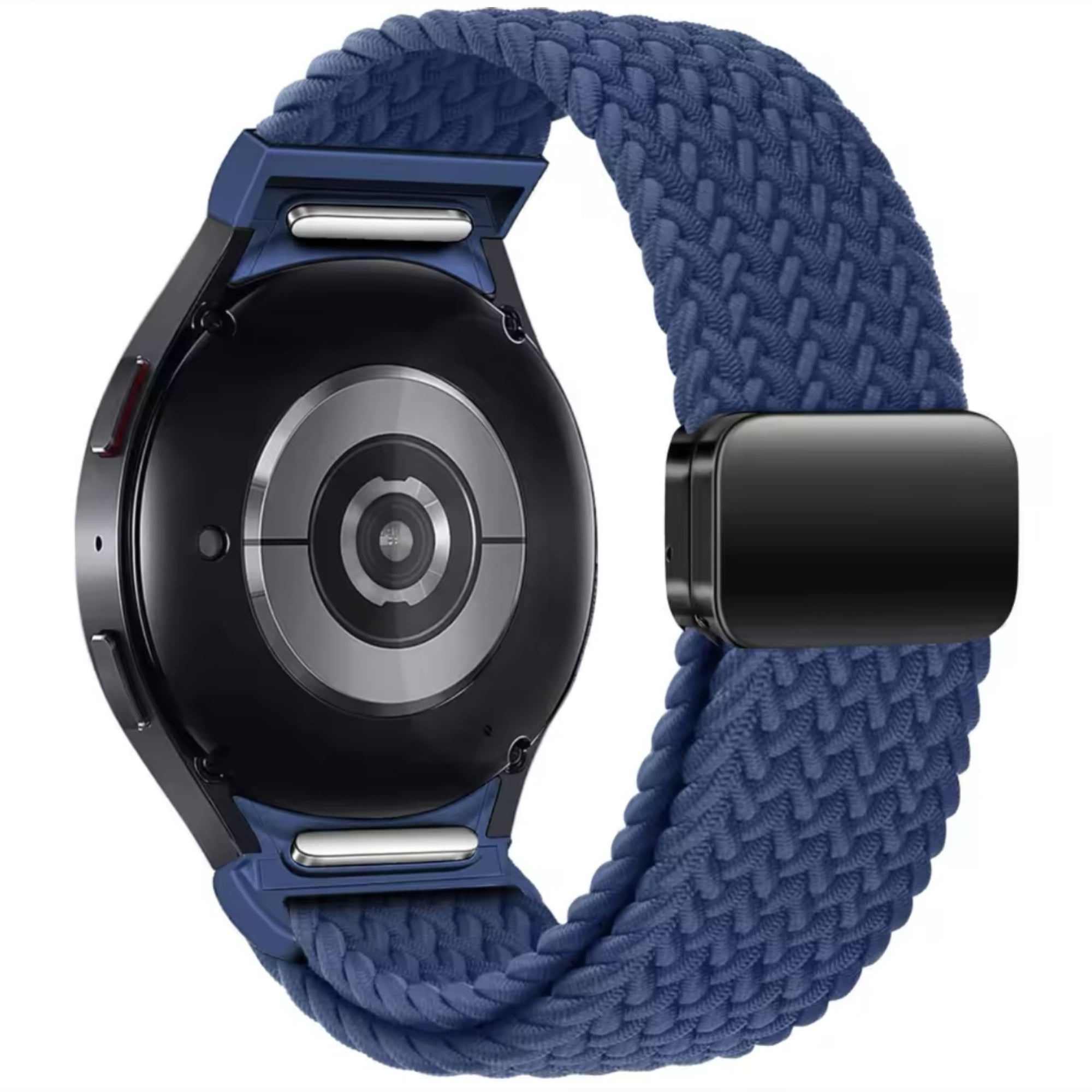 Geflochtenes Armband für Samsung Galaxy Watch – Meeresblau