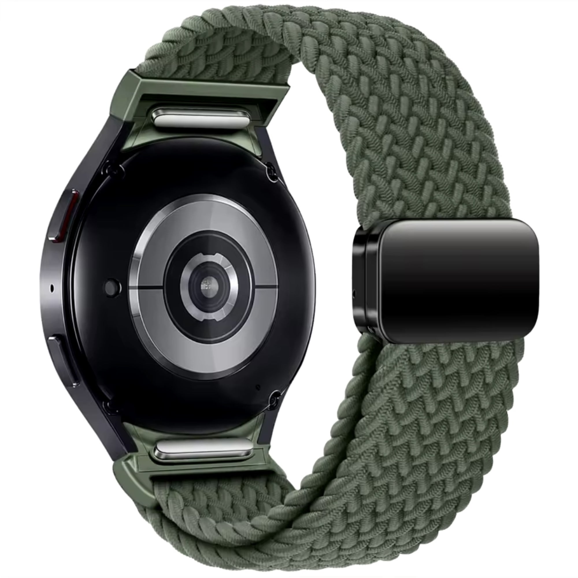 Geflochtenes Armband für Samsung Galaxy Watch – Khaki