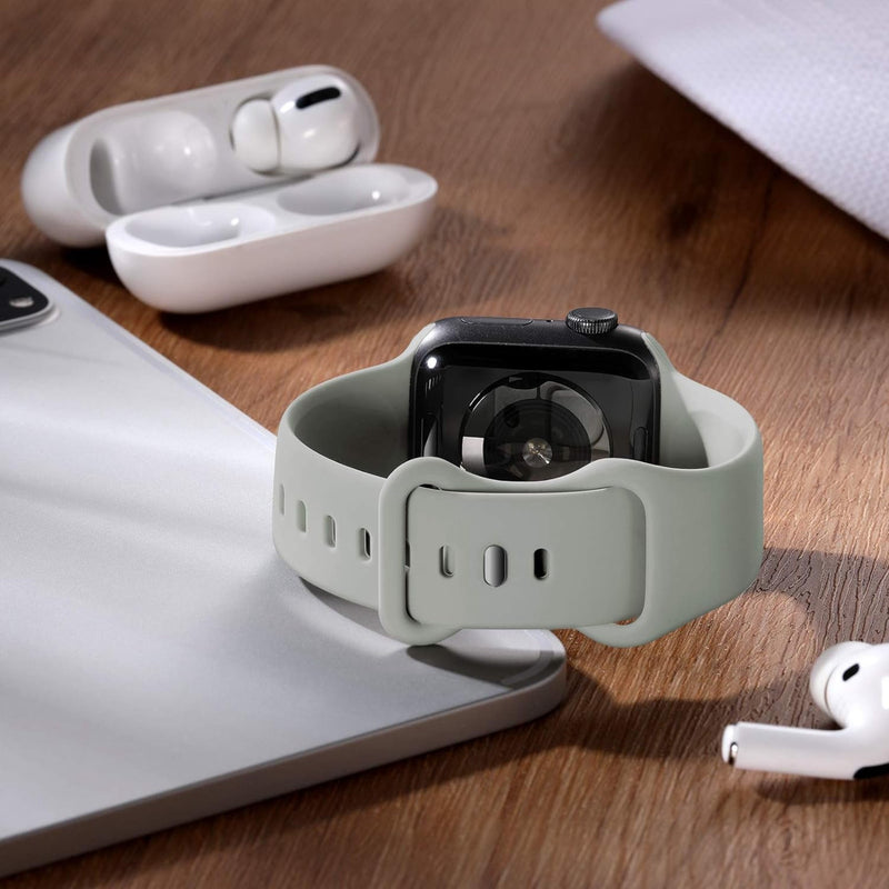 Apple Watch siliconen bandje - stone