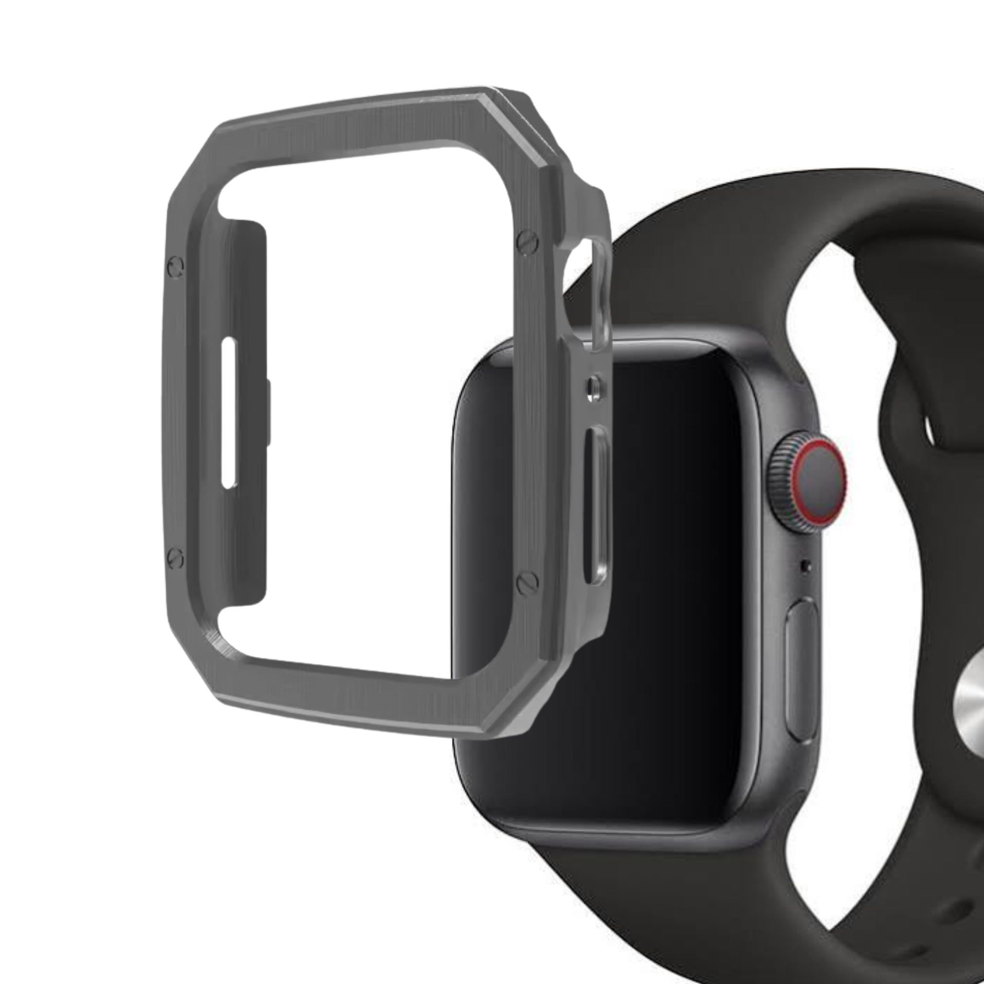 Luxus-AP-Rahmen der Apple Watch – dunkelgrau