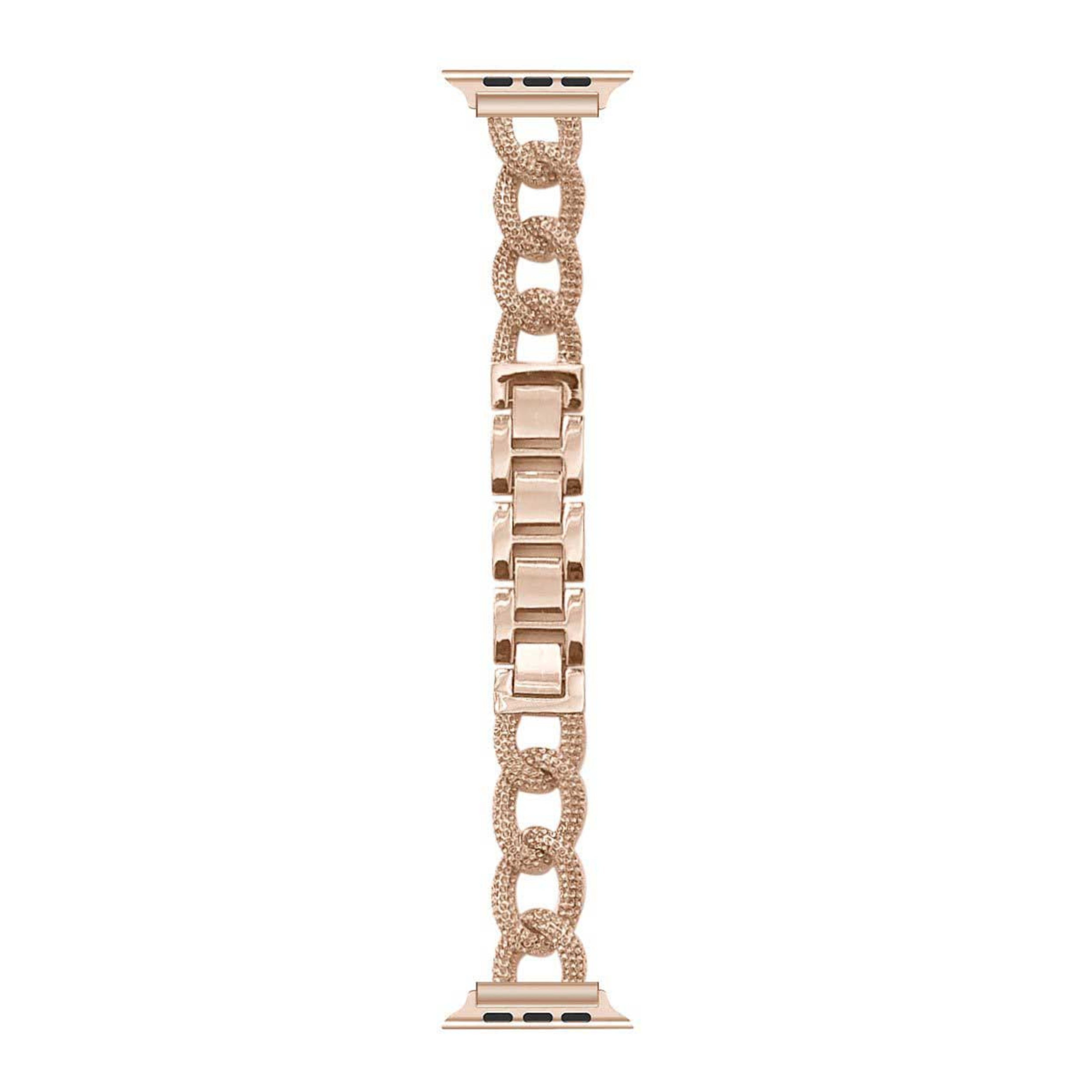 Apple Watch inspiriertes Kettenarmband – Rosé