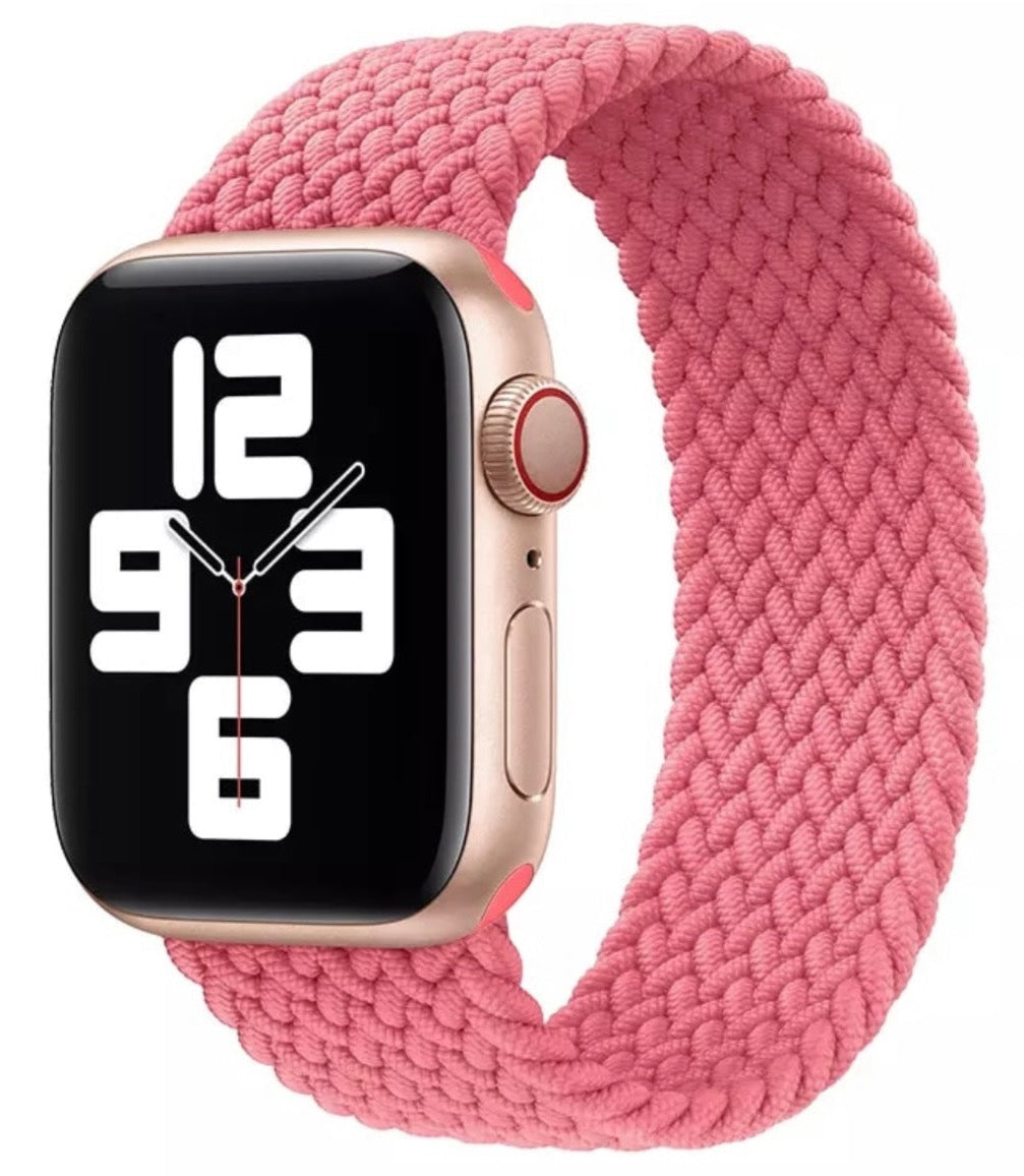 Apple Watch braided solo loop - Pink