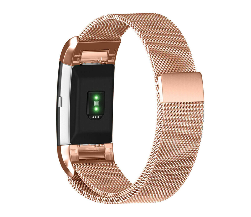 Fitbit charge 2 milanese band - rosé