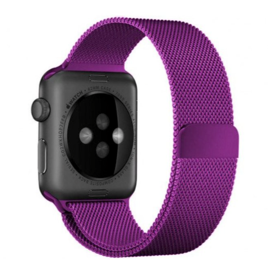 Apple Watch milanese band - paars