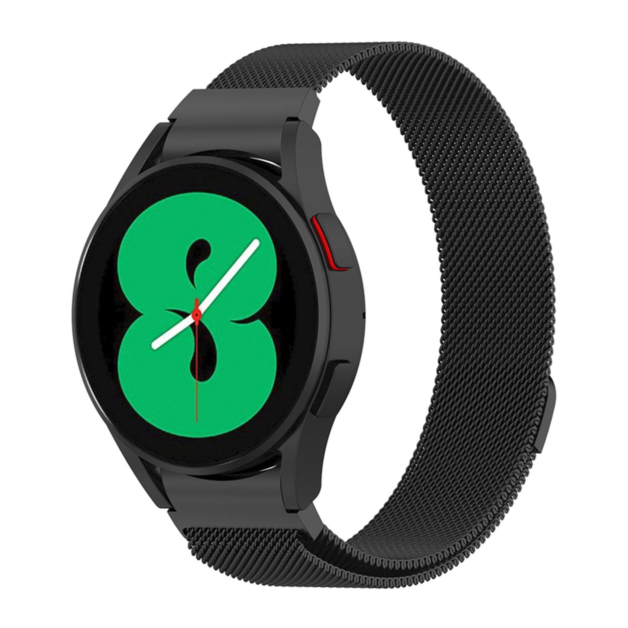 Samsung Galaxy Watch milanese band voor watch 4/5/5pro - zwart