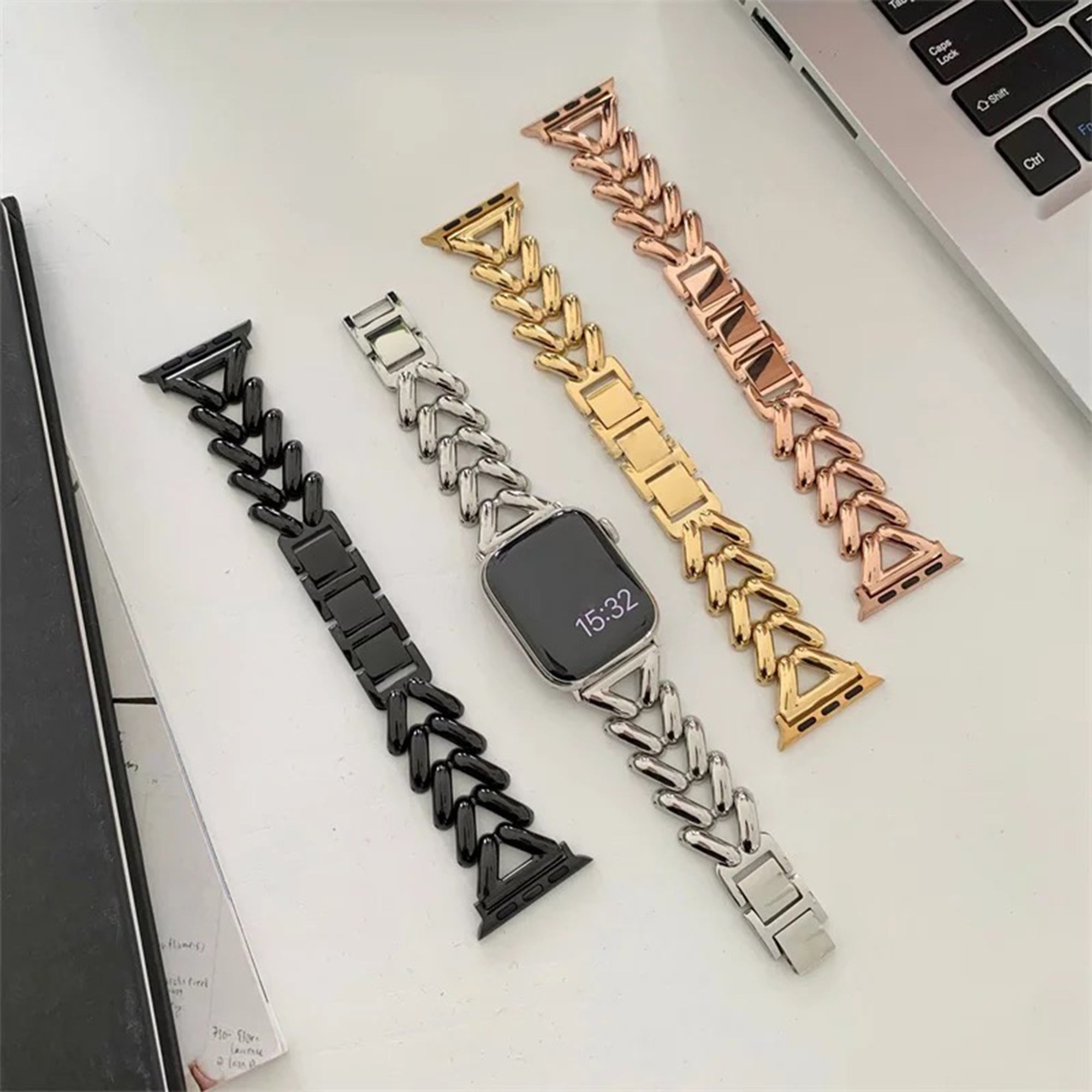 Apple Watch V strap - gold