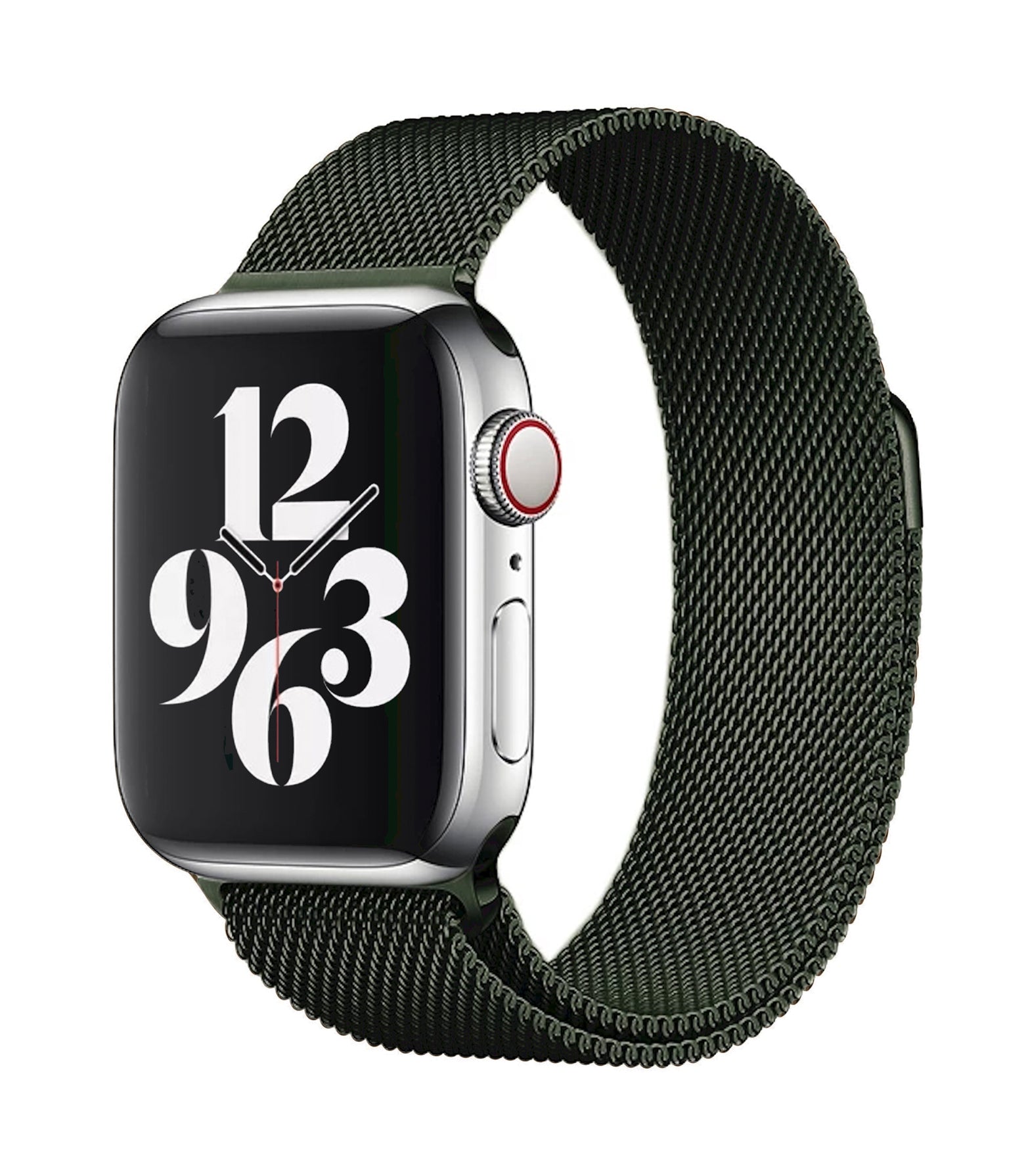 Apple Watch Milanaise-Armband – dunkelgrün