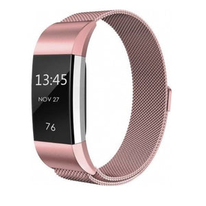 Fitbit charge 2 milanese band - zilver