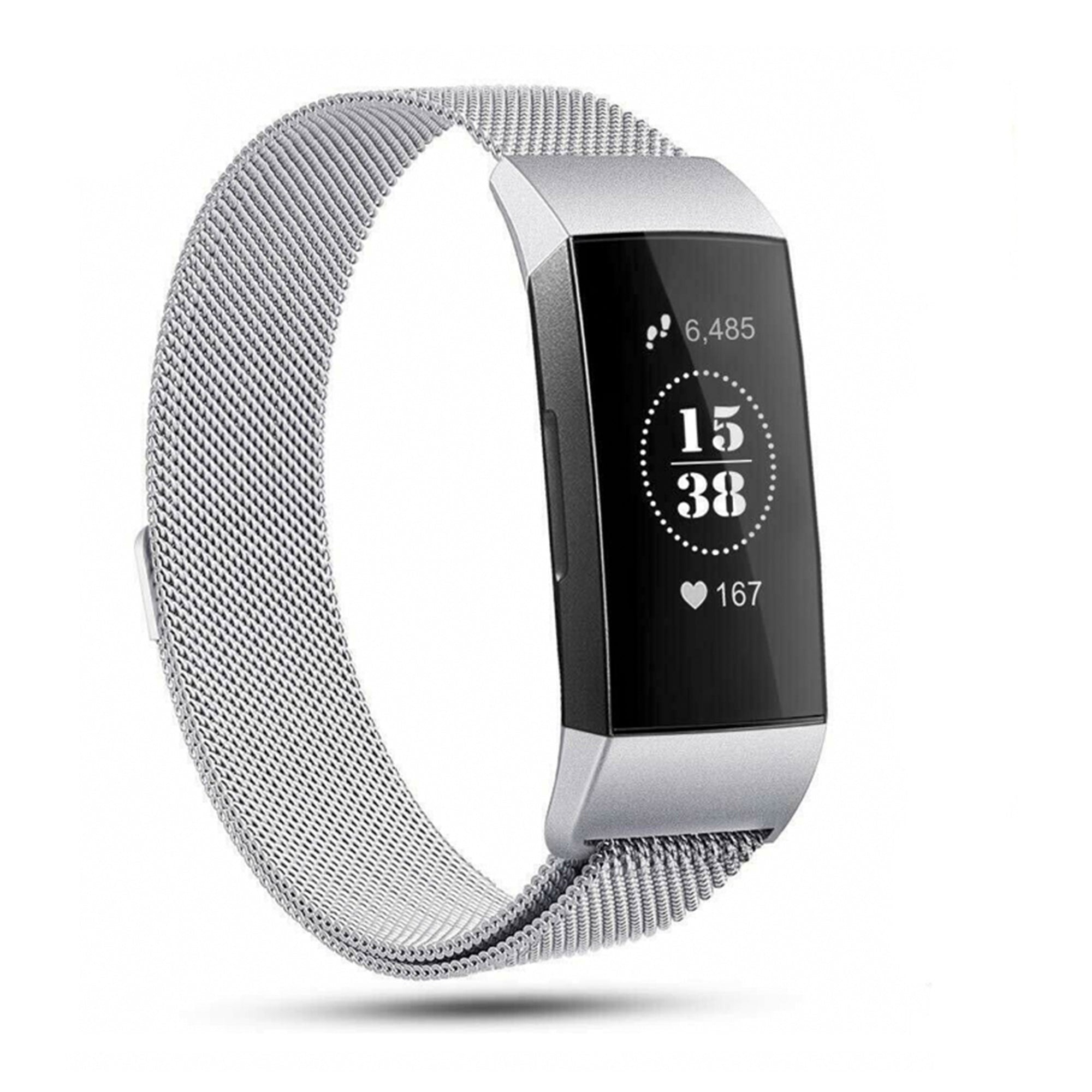 Fitbit charge 3 milanese band sale