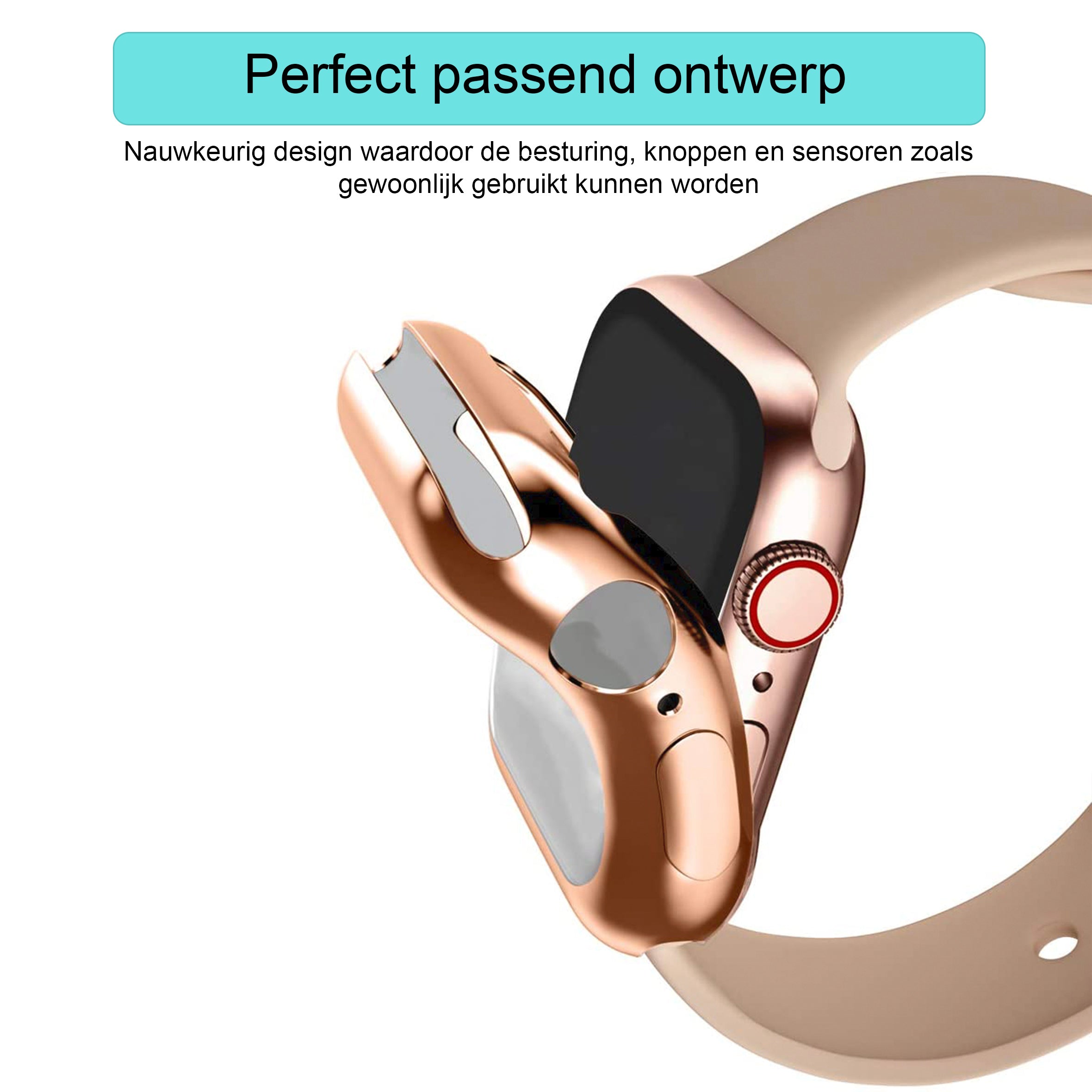 Apple Watch Silikonhülle – Gold