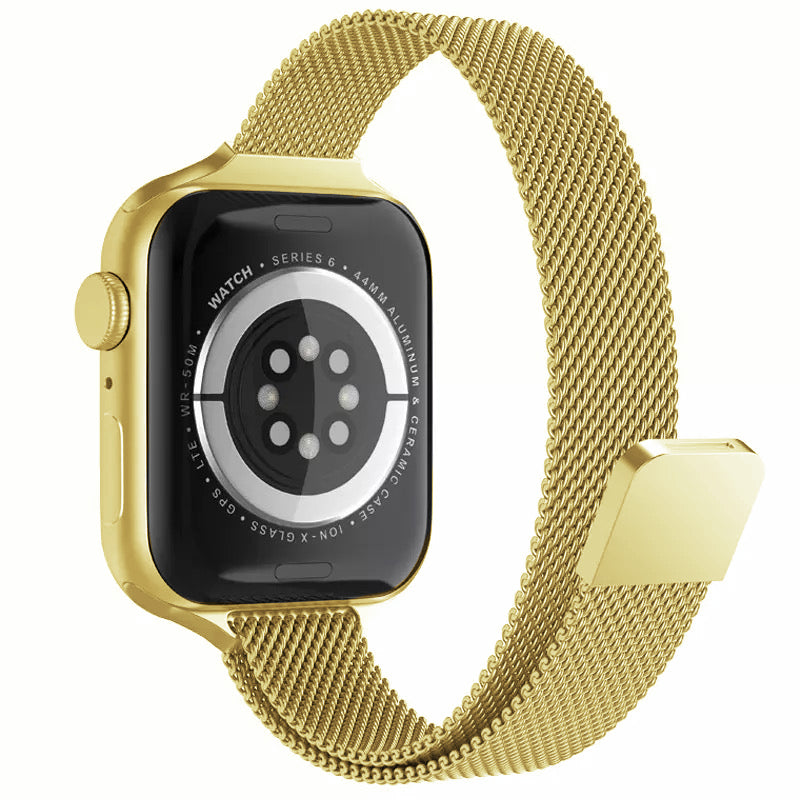 Apple Watch milanese slim band - goud