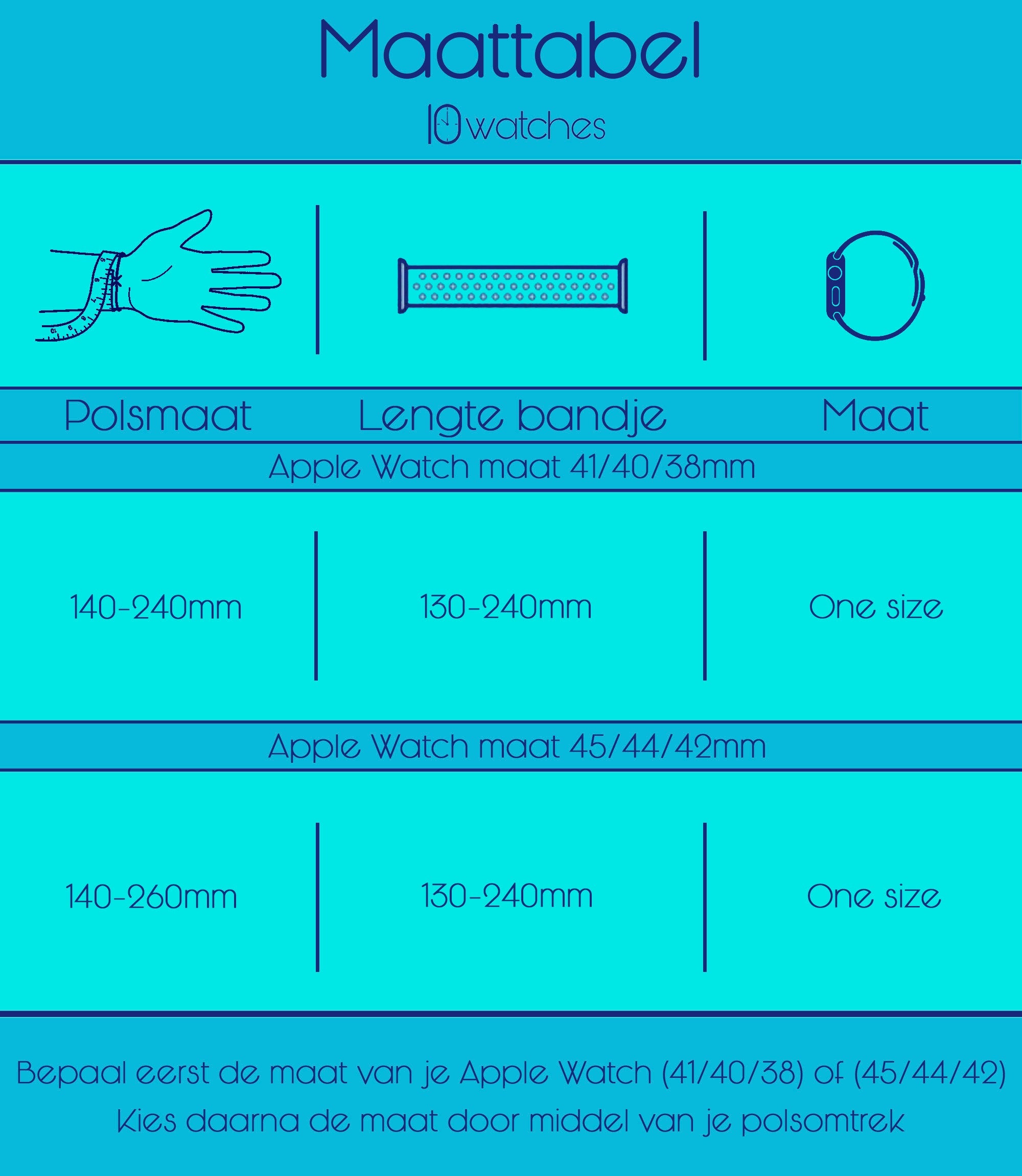 Apple Watch Milanaise-Armband – dunkelgrün