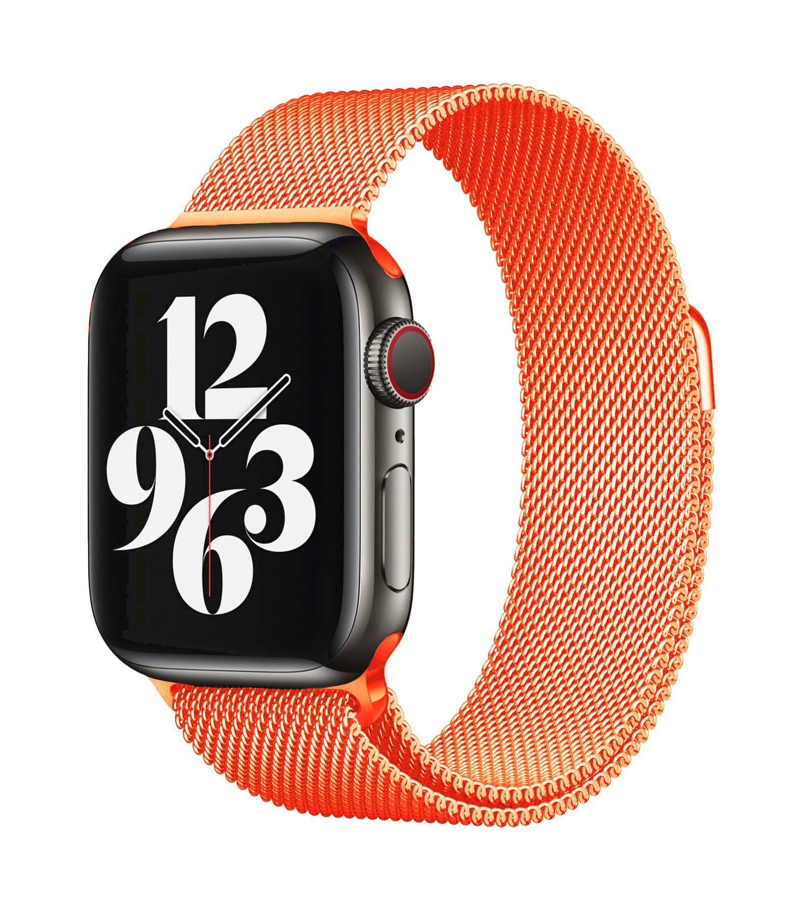 Apple Watch milanese band - koraal oranje