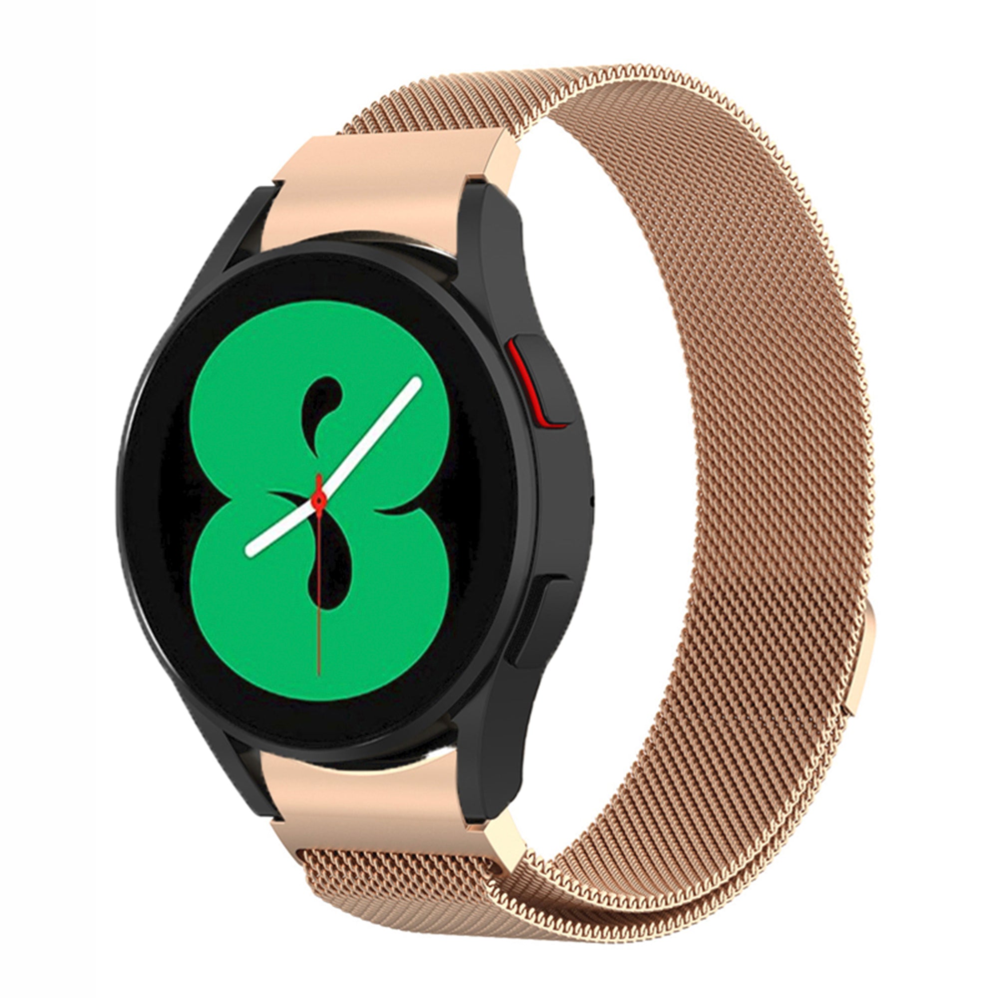 Samsung Galaxy Watch Milanaise-Armband für Uhr 4/5/5pro – Roségold