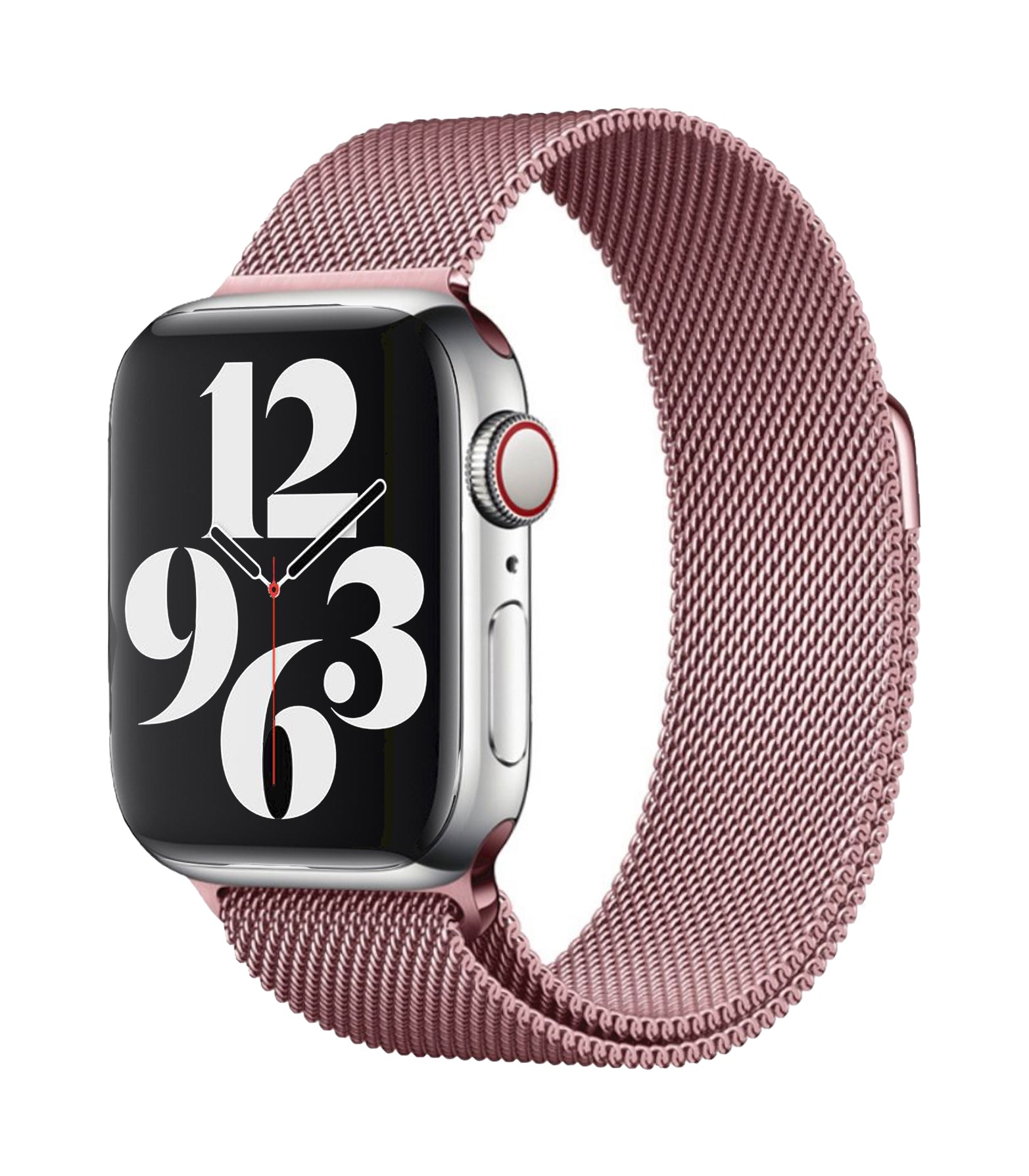 Apple Watch milanese band - roze