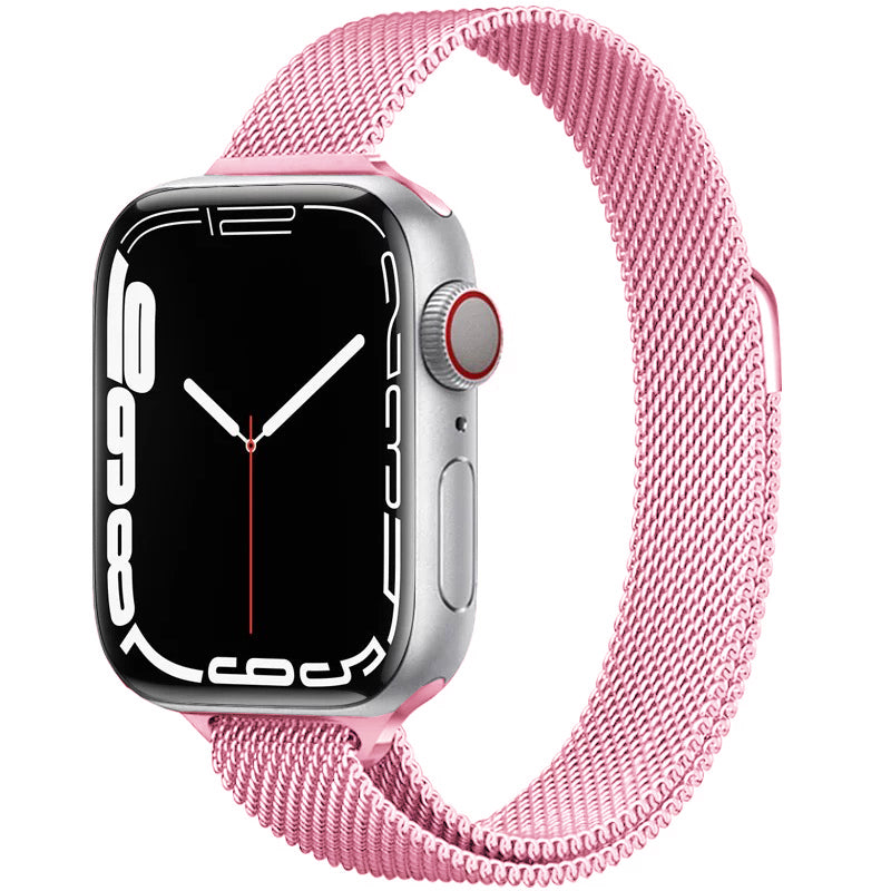 Apple Watch milanese slim band - pink