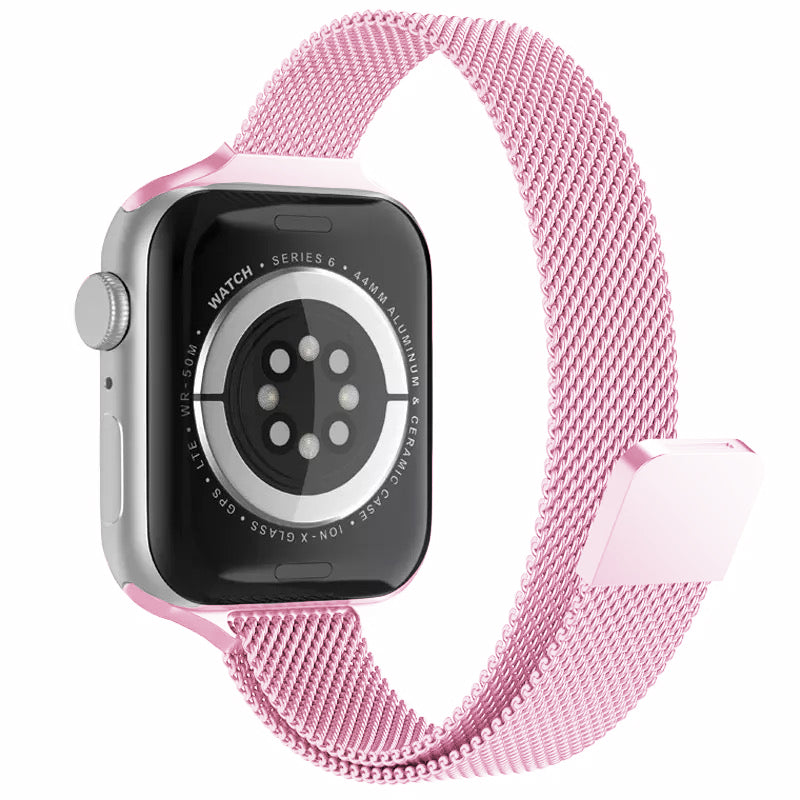 Apple Watch milanese slim band - pink