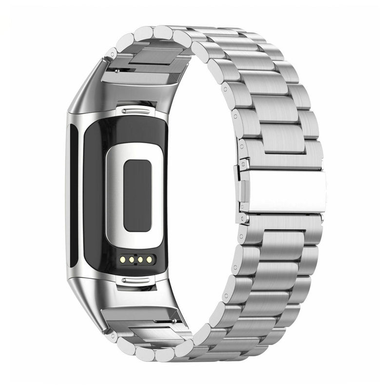 Fitbit charge 5/6 schakelbandje - zilver