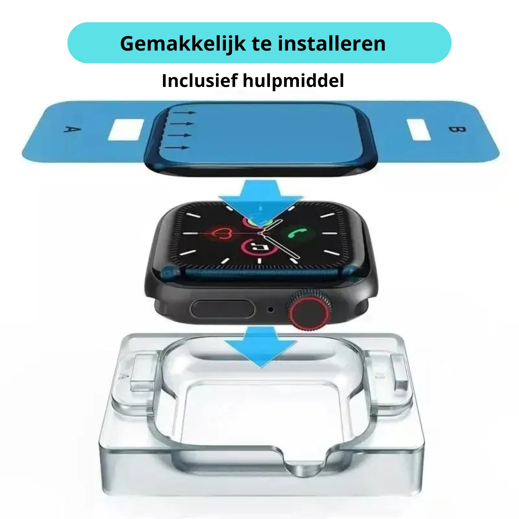 Apple Watch Displayschutzfolie – 3 Stück