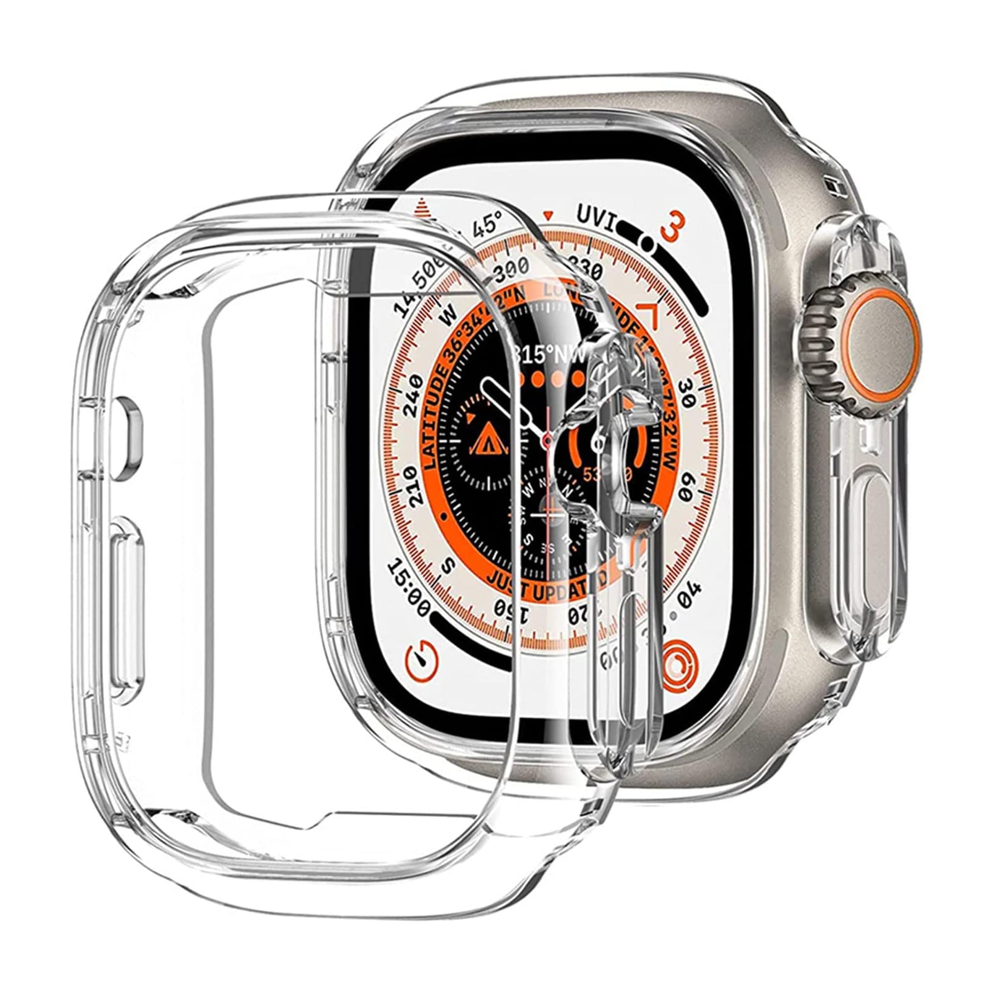 Apple Watch Ultra 49 mm Silikonhülle – transparent