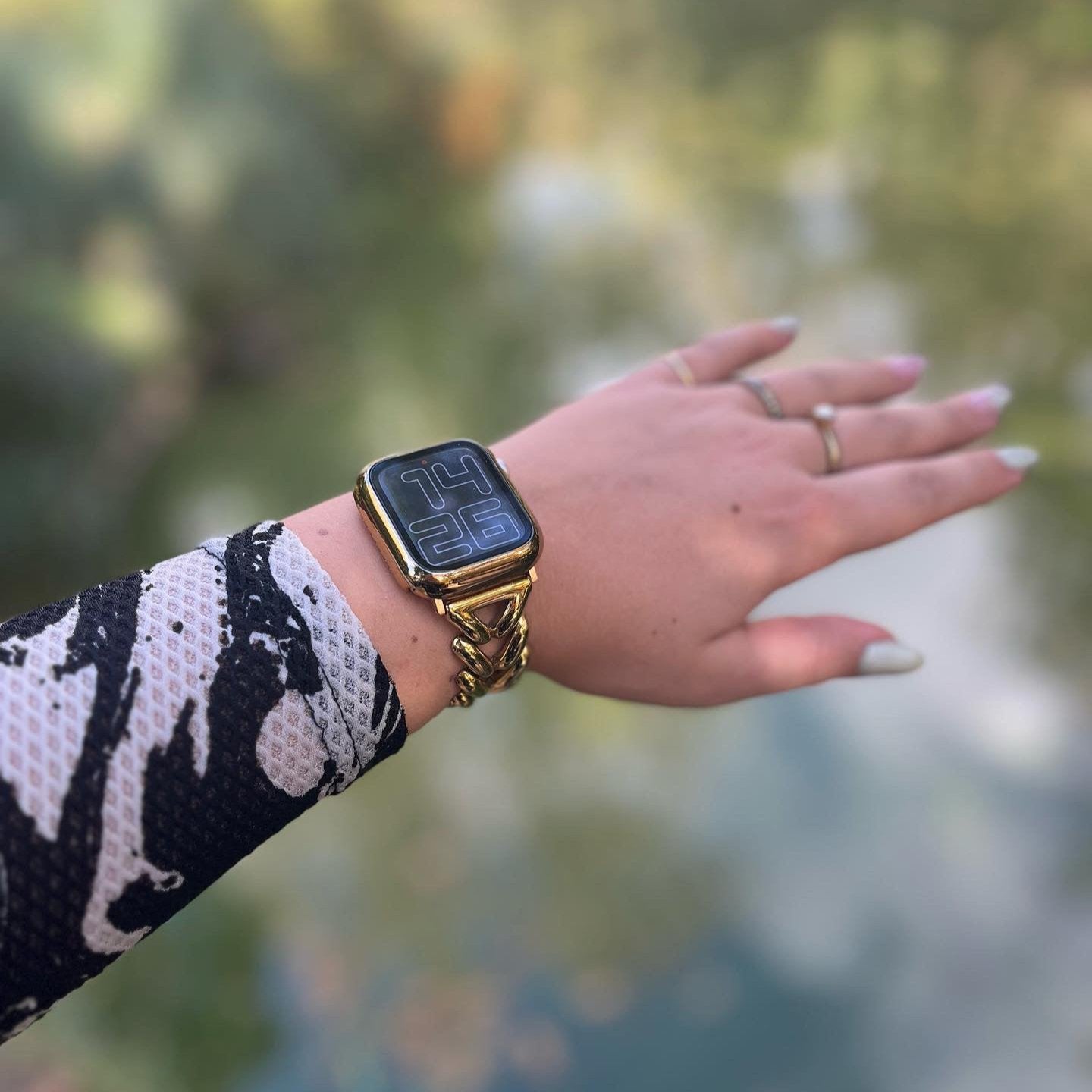 Apple Watch 2-1 case - goud