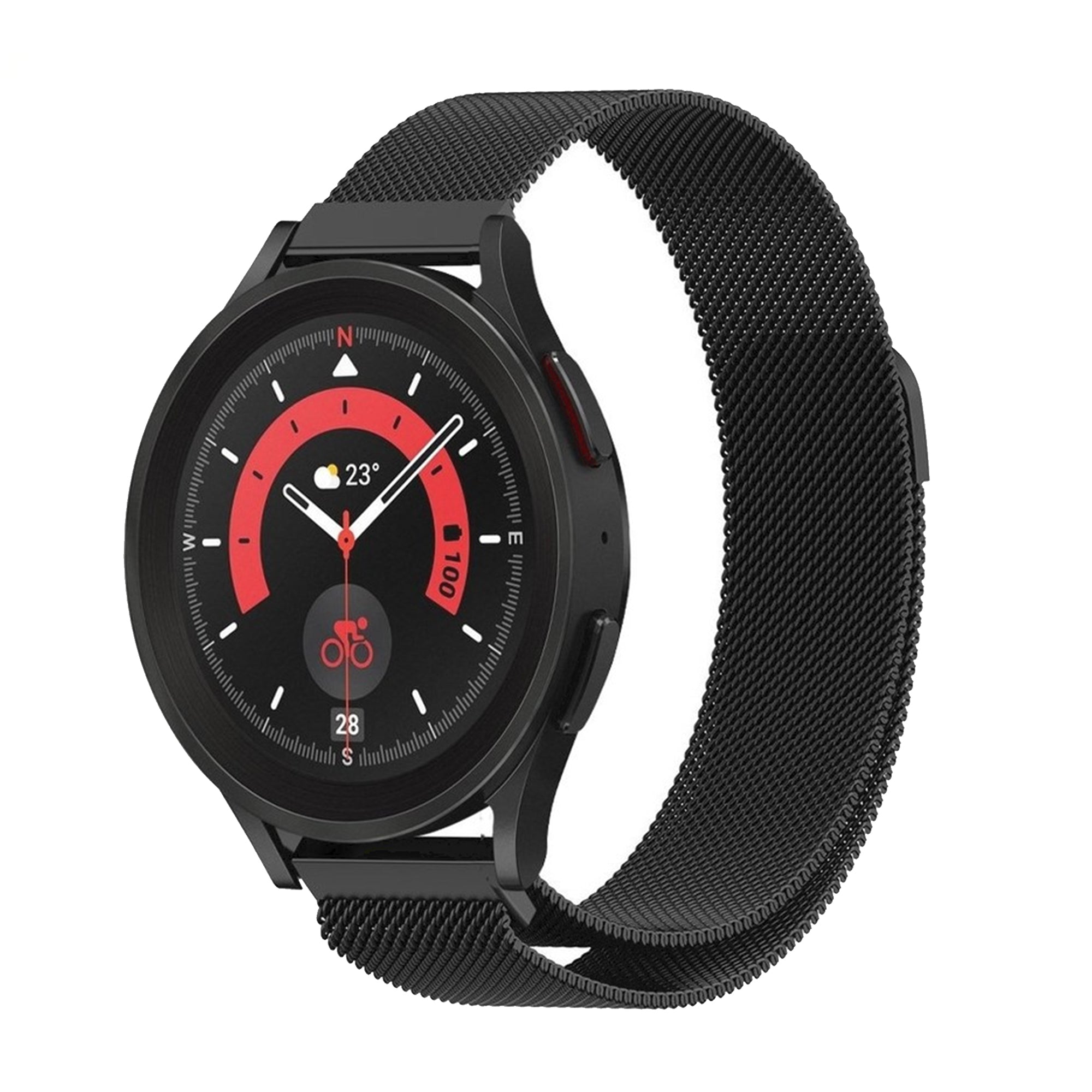 Samsung Watch milanese strap - black