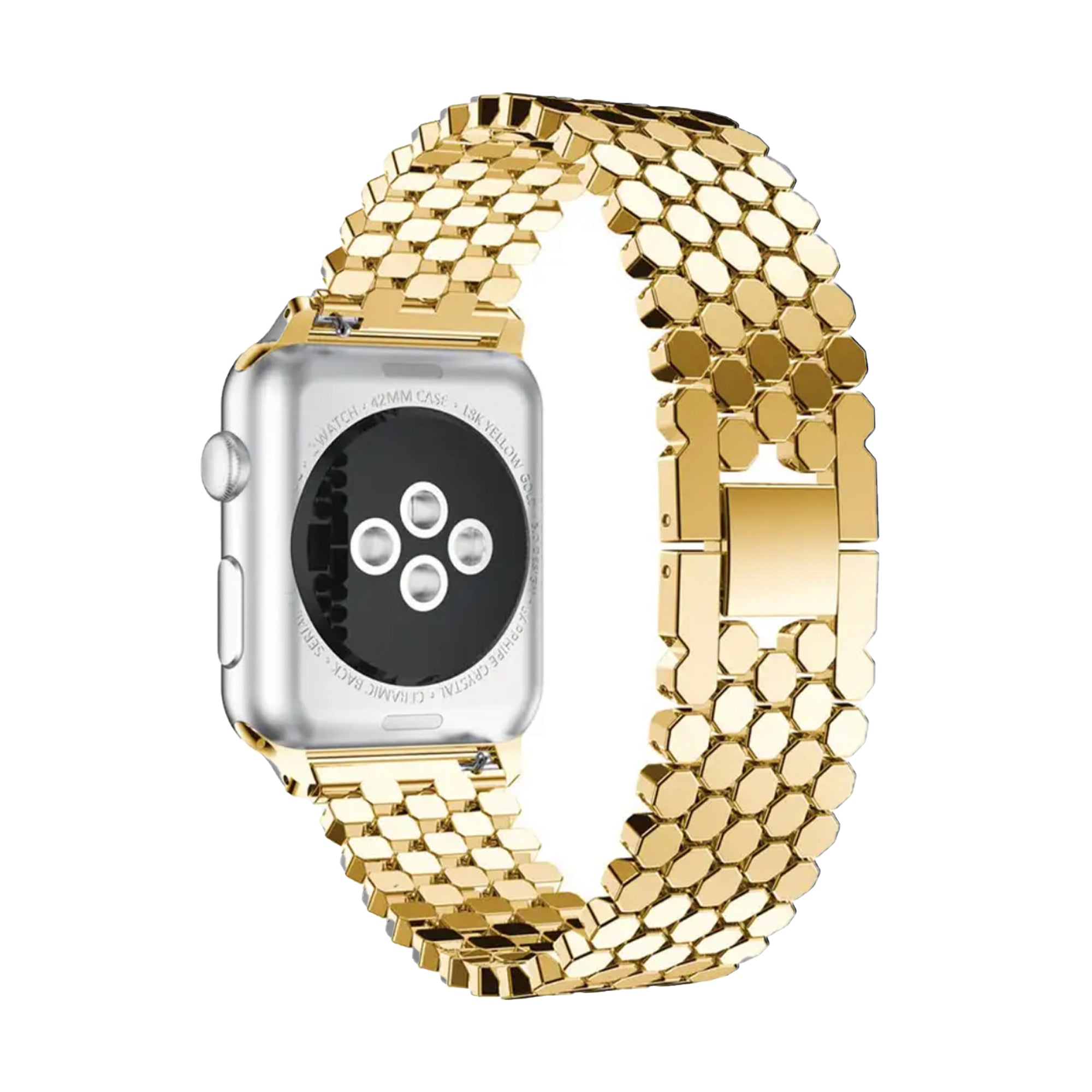 Apple Watch honing band - goud