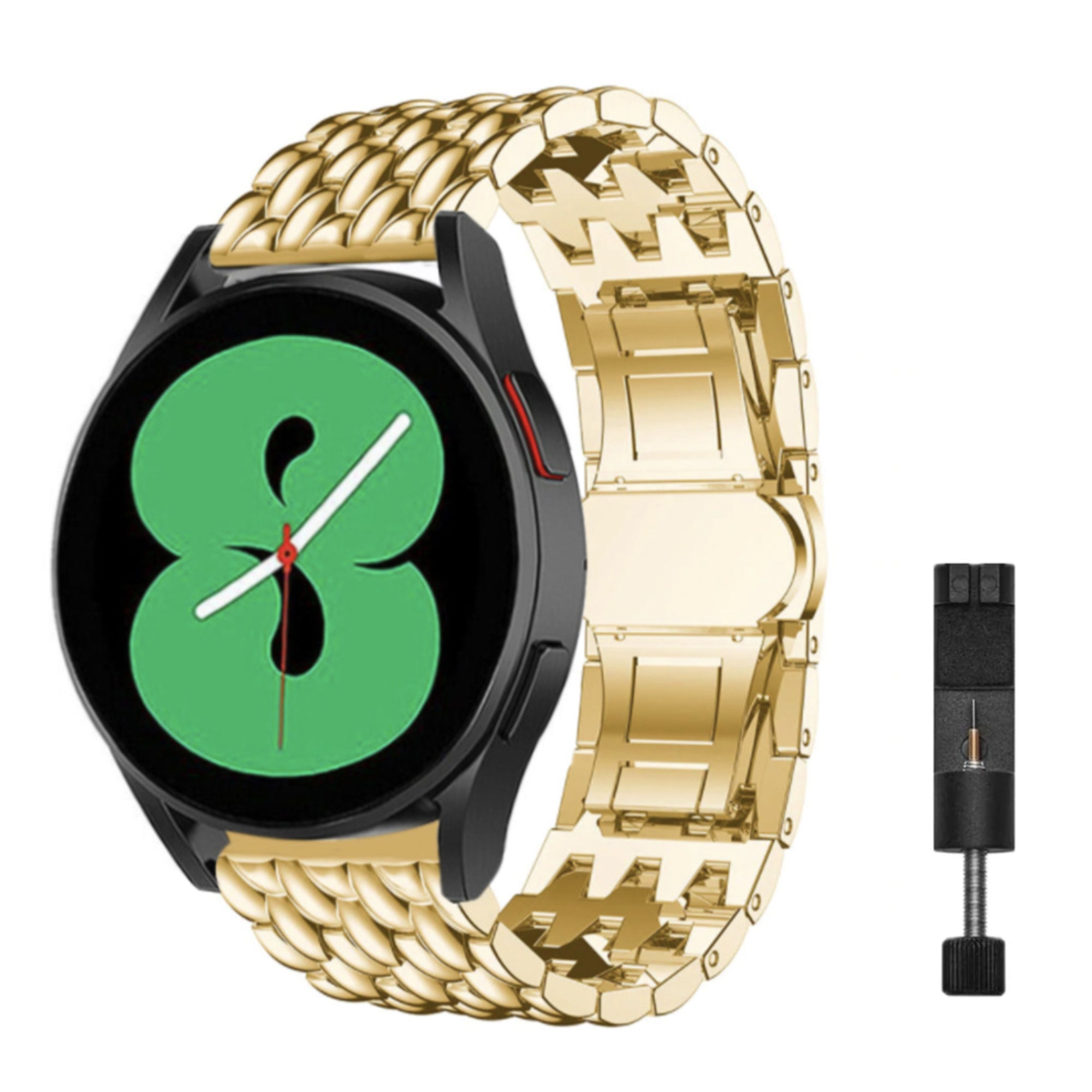 Samsung Galaxy Watch draken bandje voor watch 6 & 7  - goud