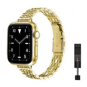 Apple Watch slim inspired bandje - starlight