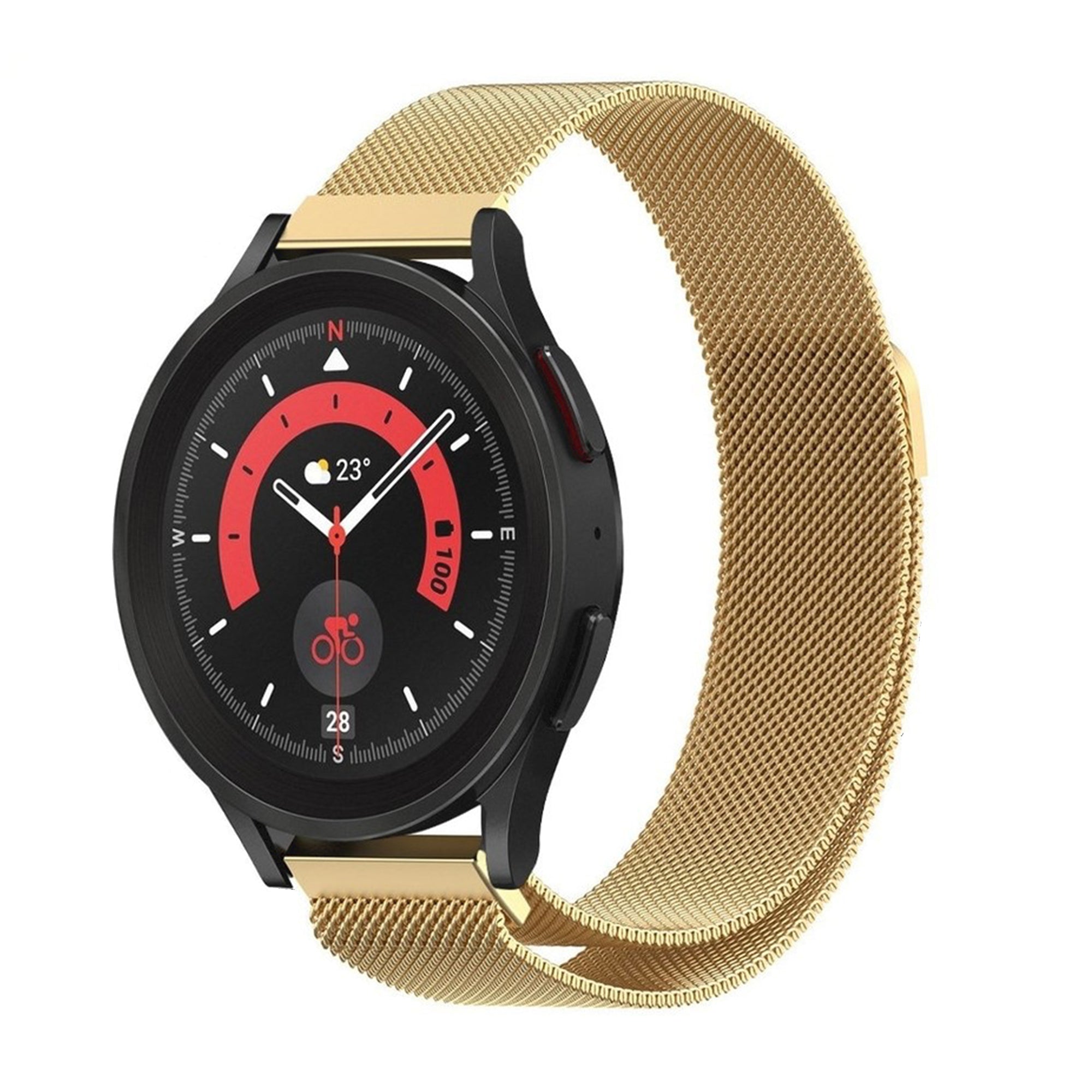 Samsung Watch Milanaise-Band – Gold