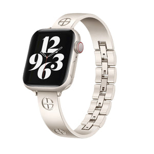 Apple Watch inspired plus bandje - zilver