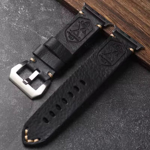 Apple Watch leather strap - black