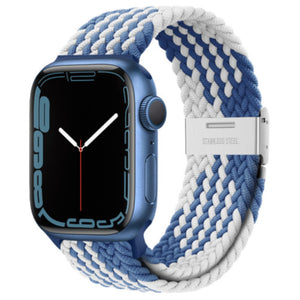Apple Watch gevlochten loop verstelbaar - zwart